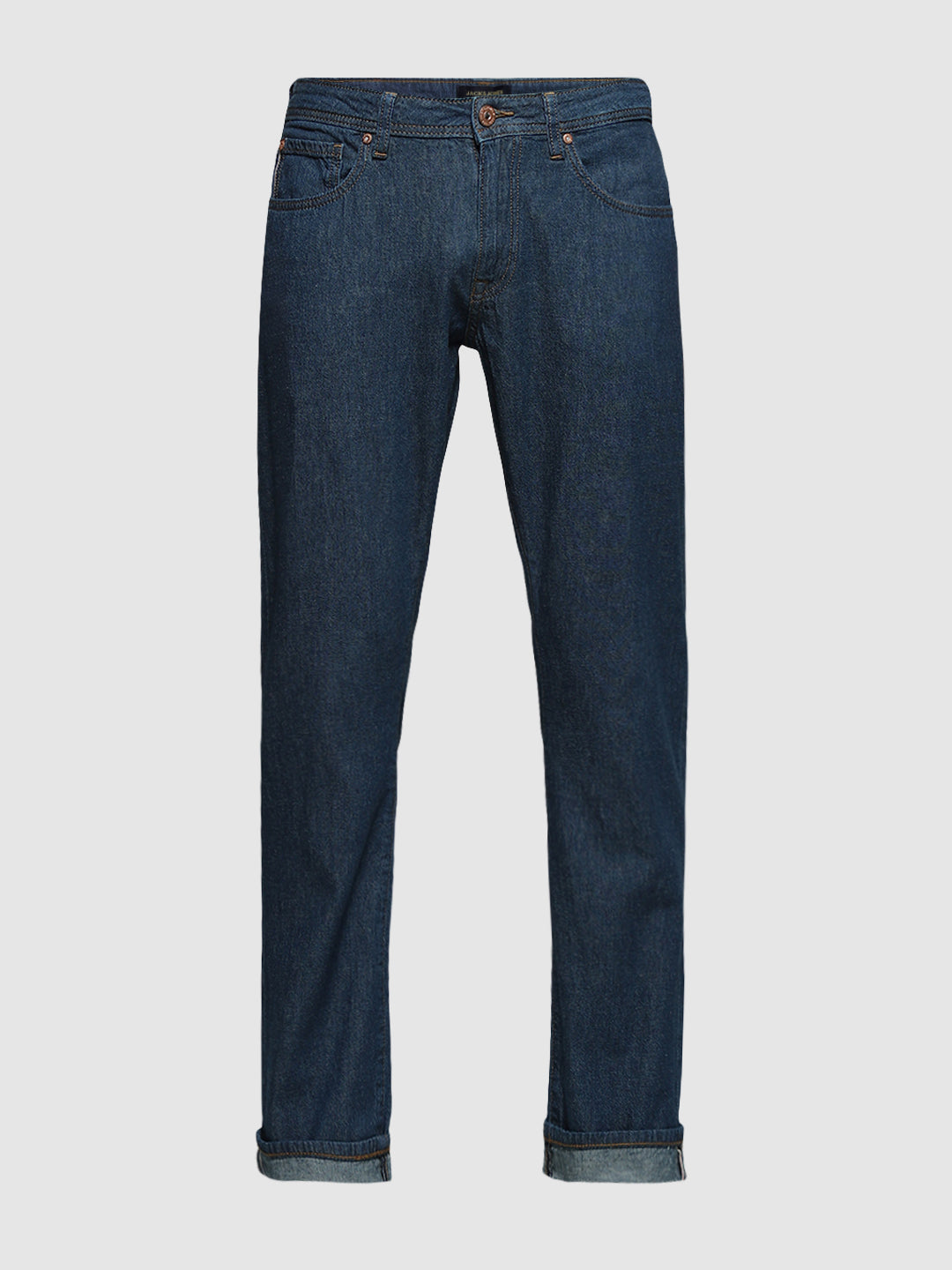 JACK&JONES Dark Blue Clark Regular Fit Jeans