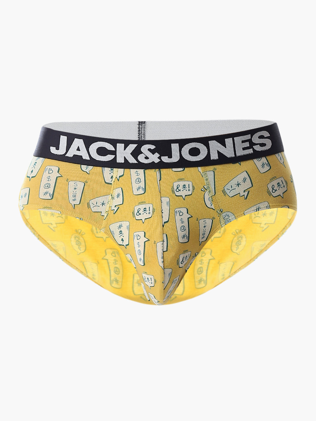 Yellow Printed Briefs