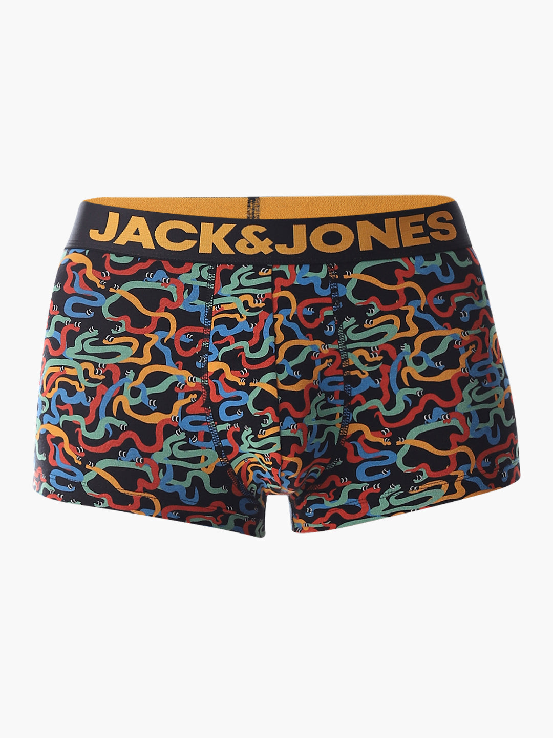 Black Snake Printed Trunks