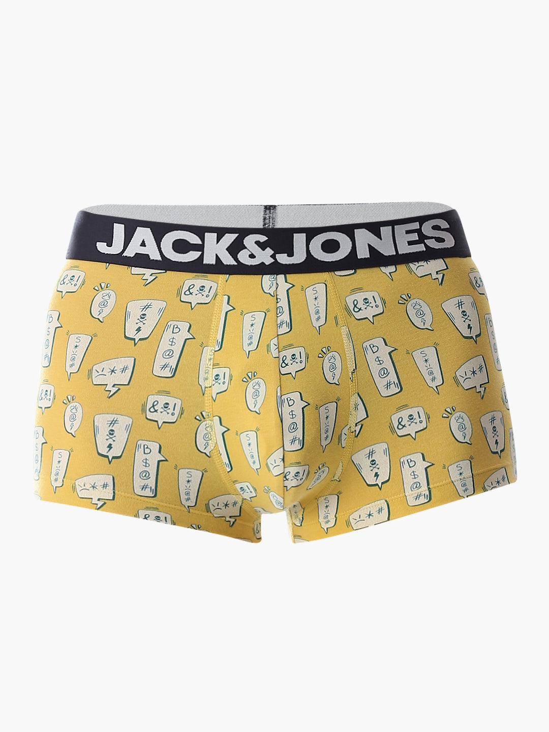 Yellow Printed Trunks
