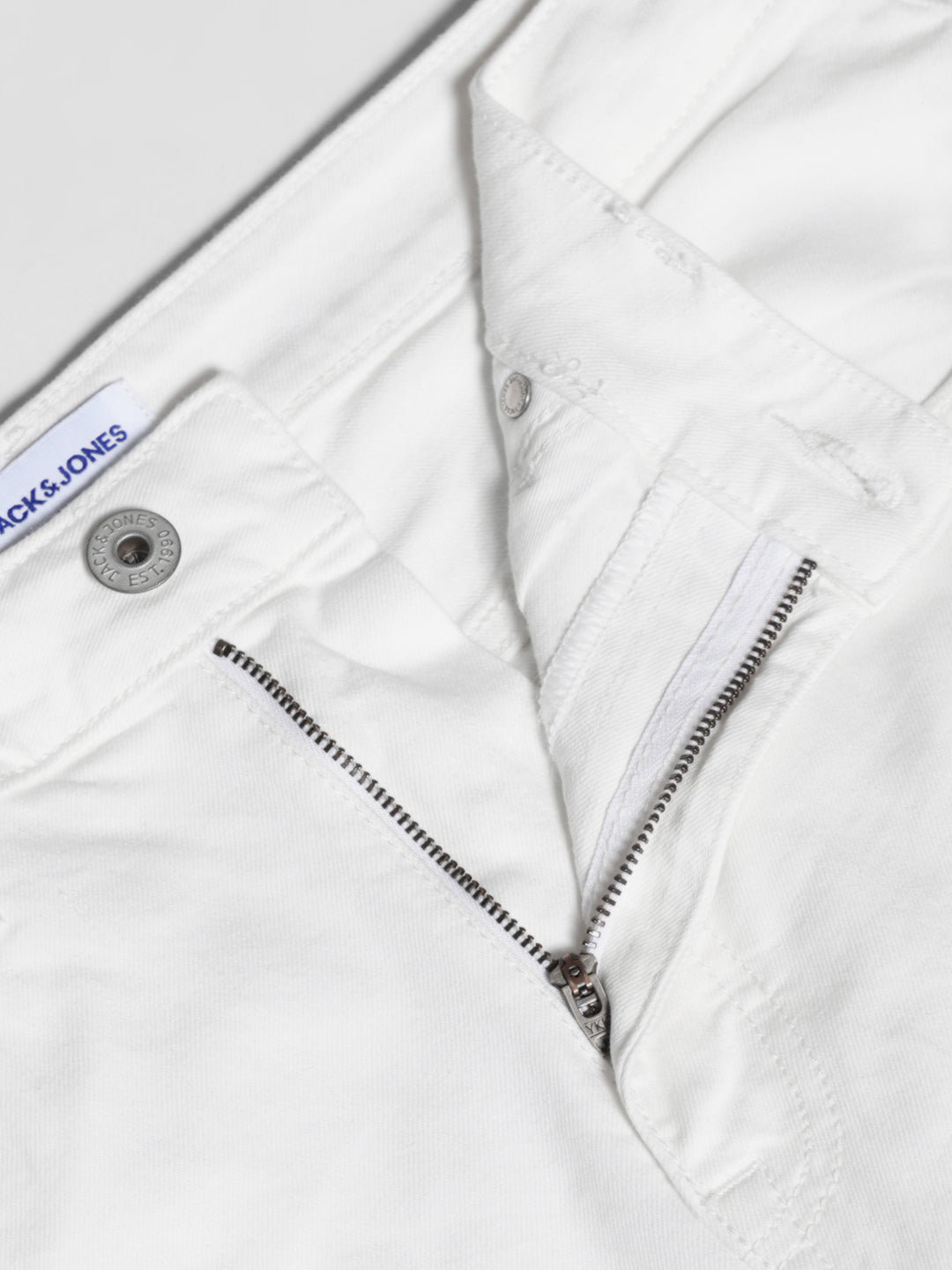 High Rise Dario Loose Fit Jeans - White