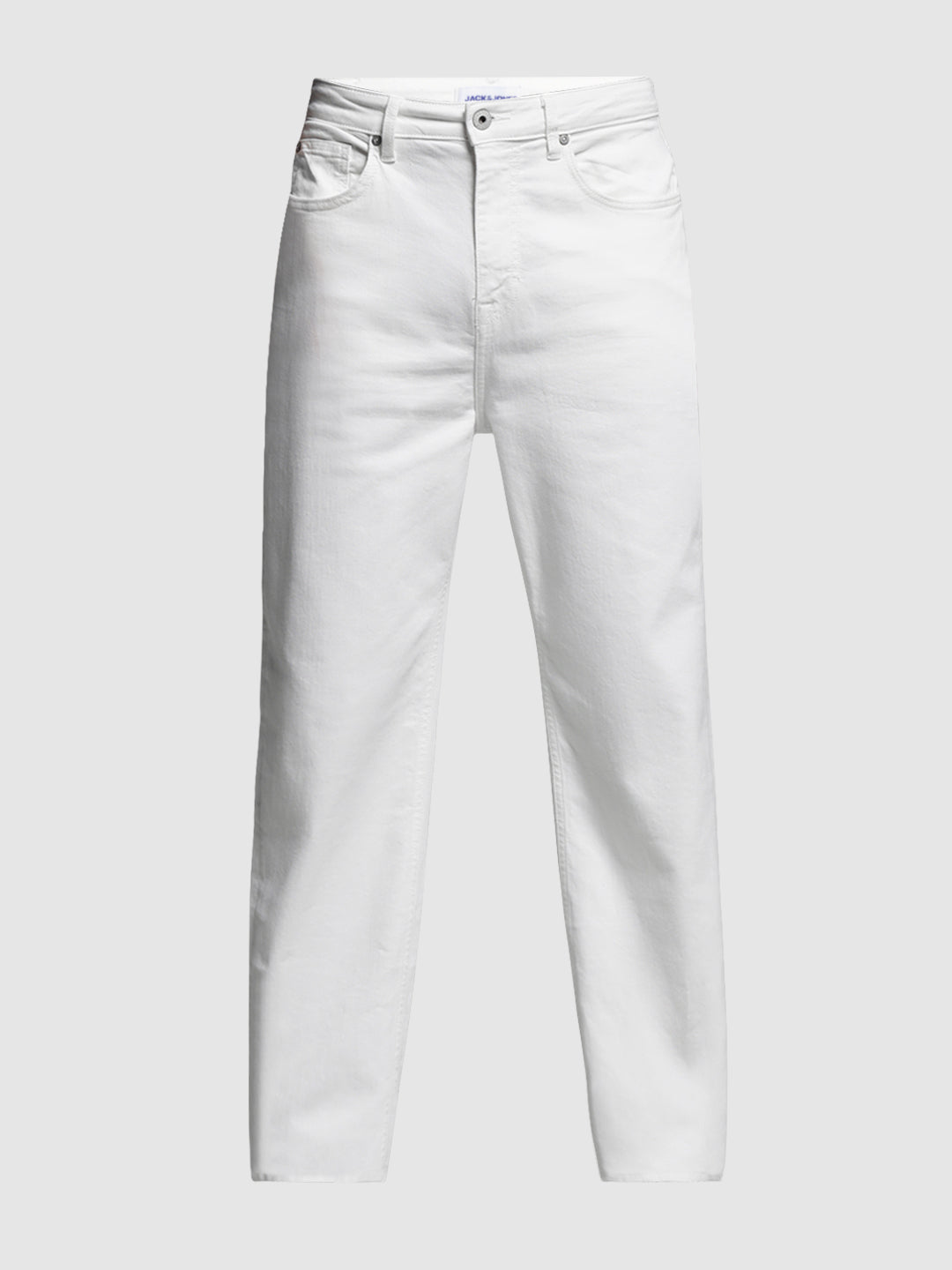 High Rise Dario Loose Fit Jeans - White