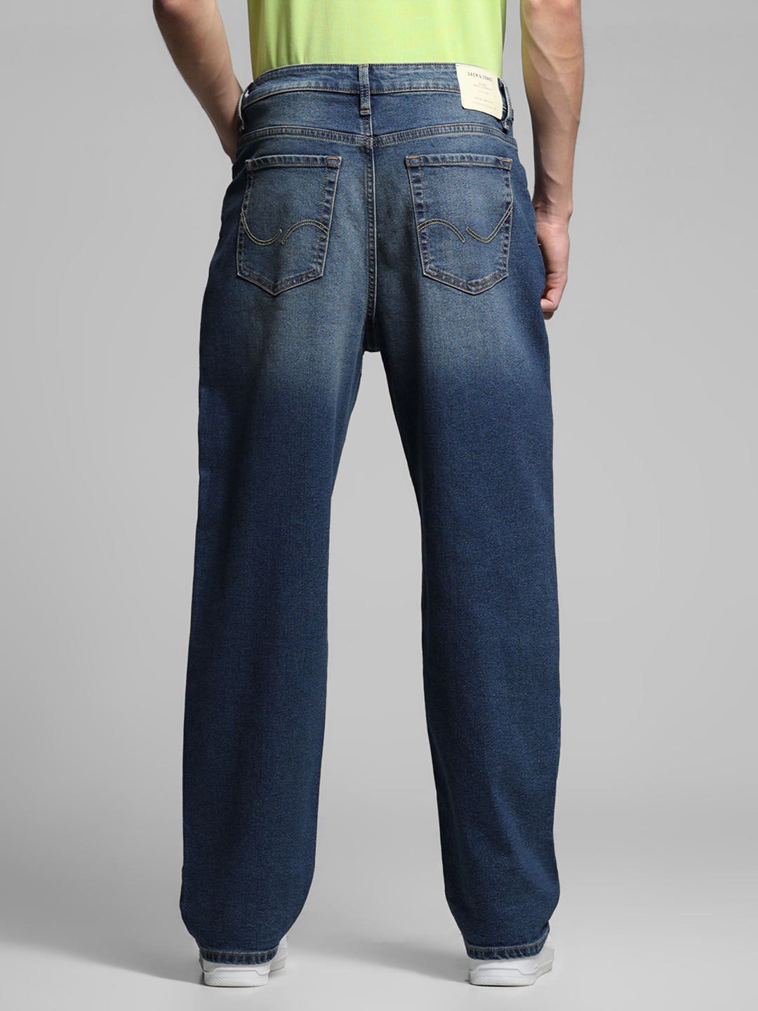 High Rise Dario Loose Fit Jeans - Blue