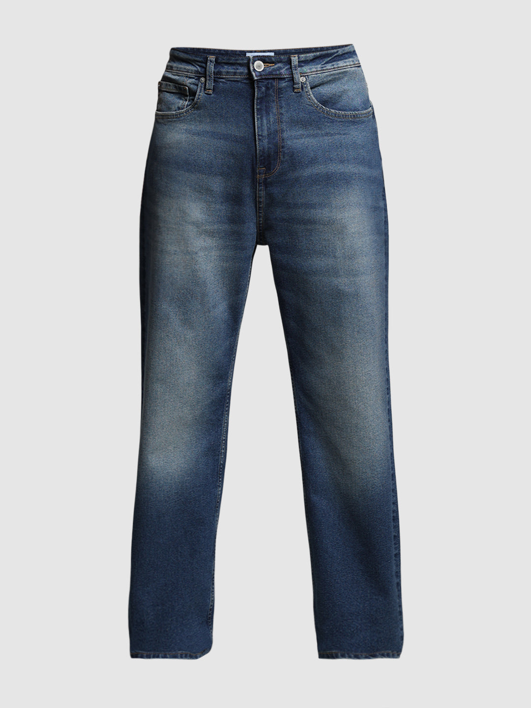 High Rise Dario Loose Fit Jeans - Blue