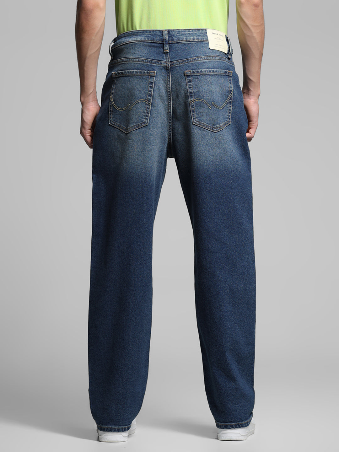 High Rise Dario Loose Fit Jeans - Blue