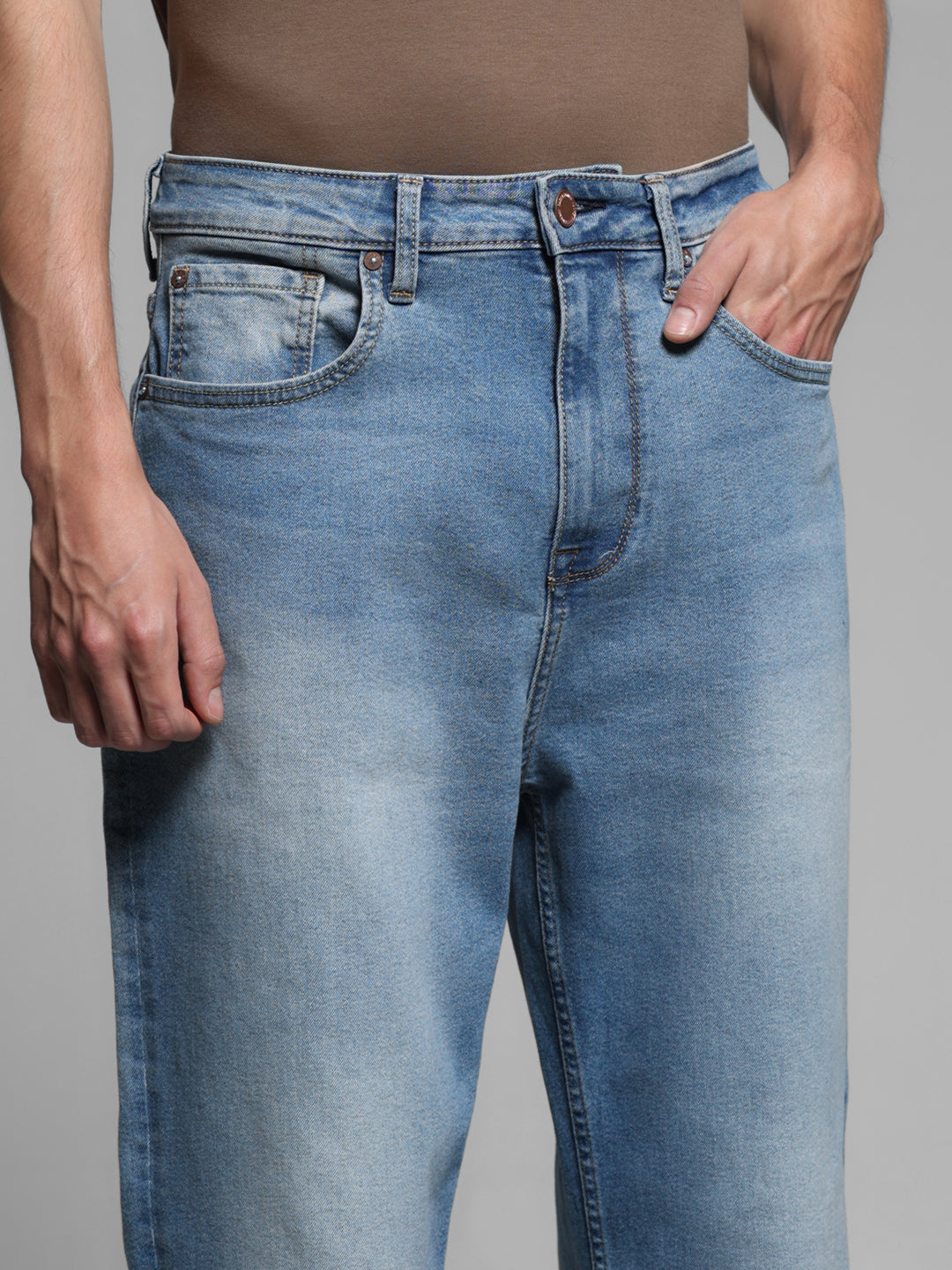 Light Blue Dario Loose Fit Jeans