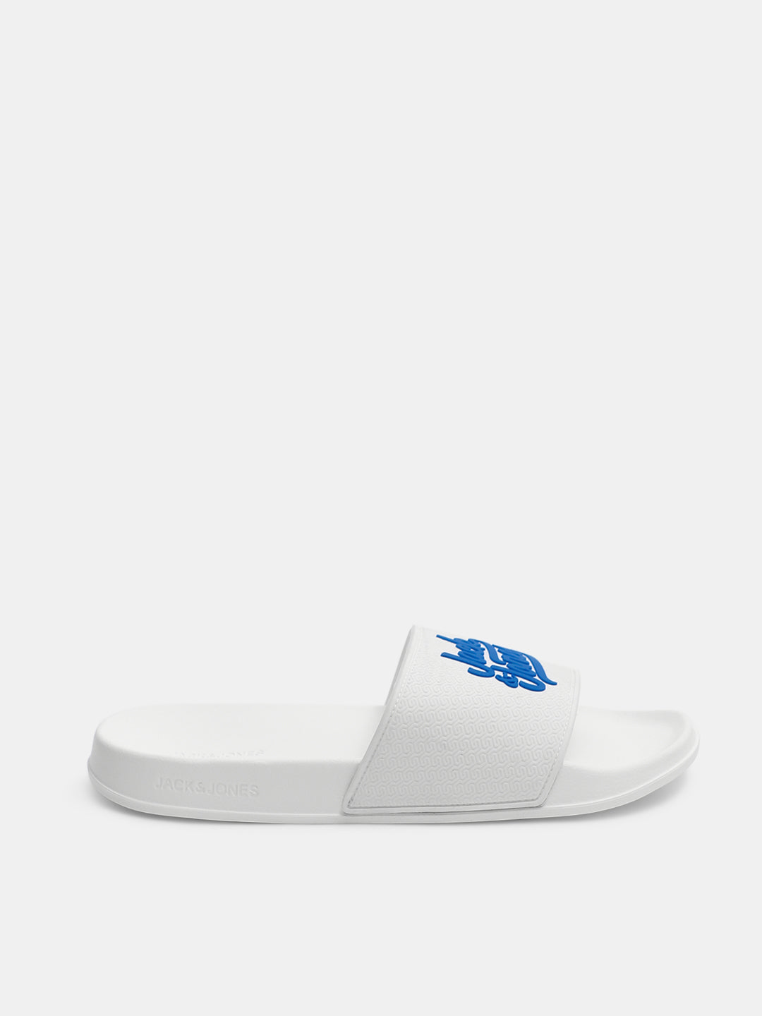 White Textured Pool Sliders