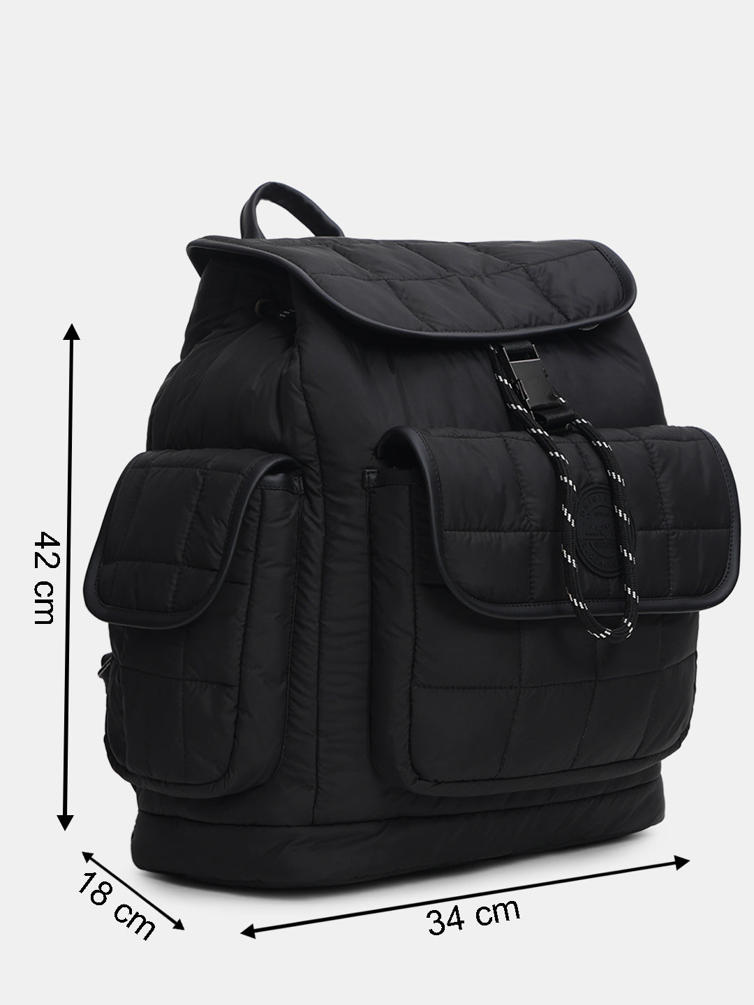 Black Puffer Backpack