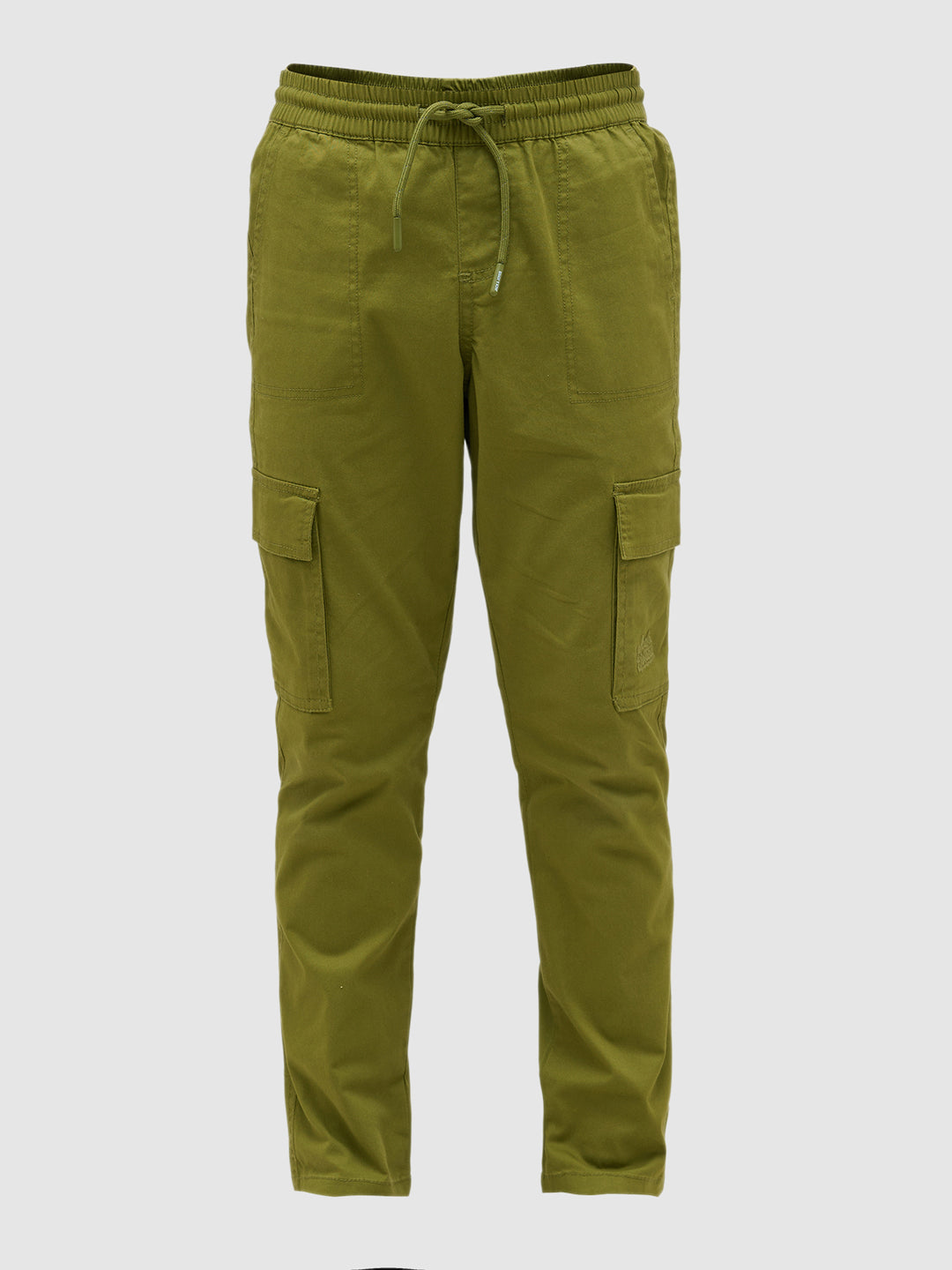 Boys Green Patch Pocket Cargo Pants