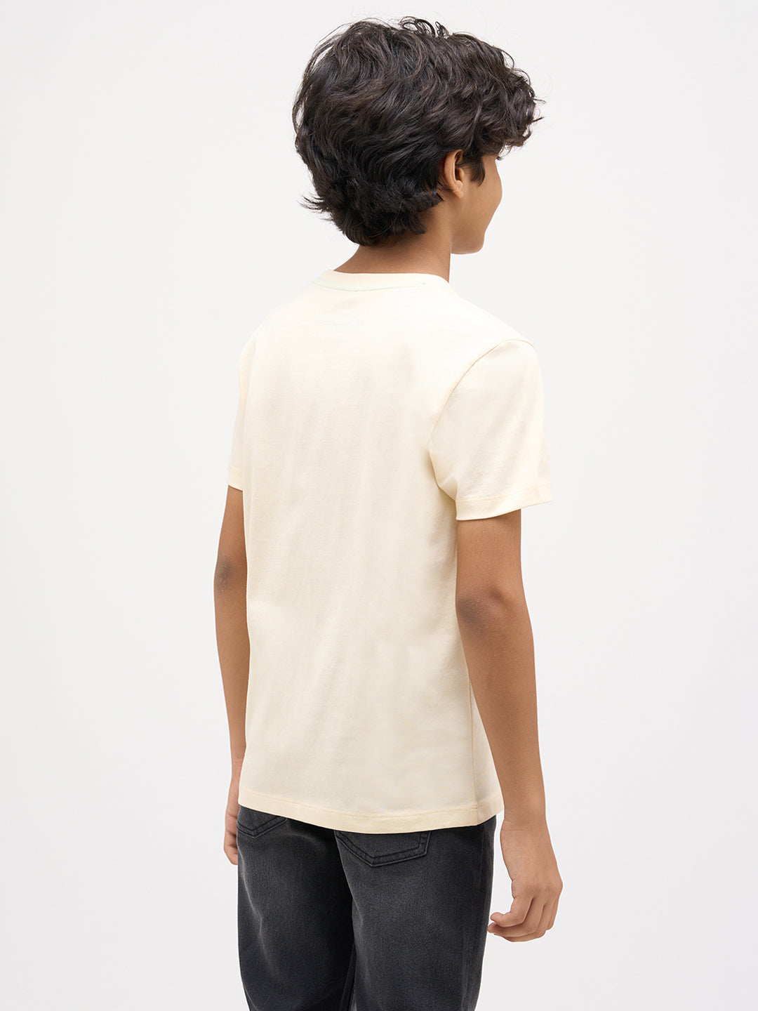 Logo Text Print T-shirt