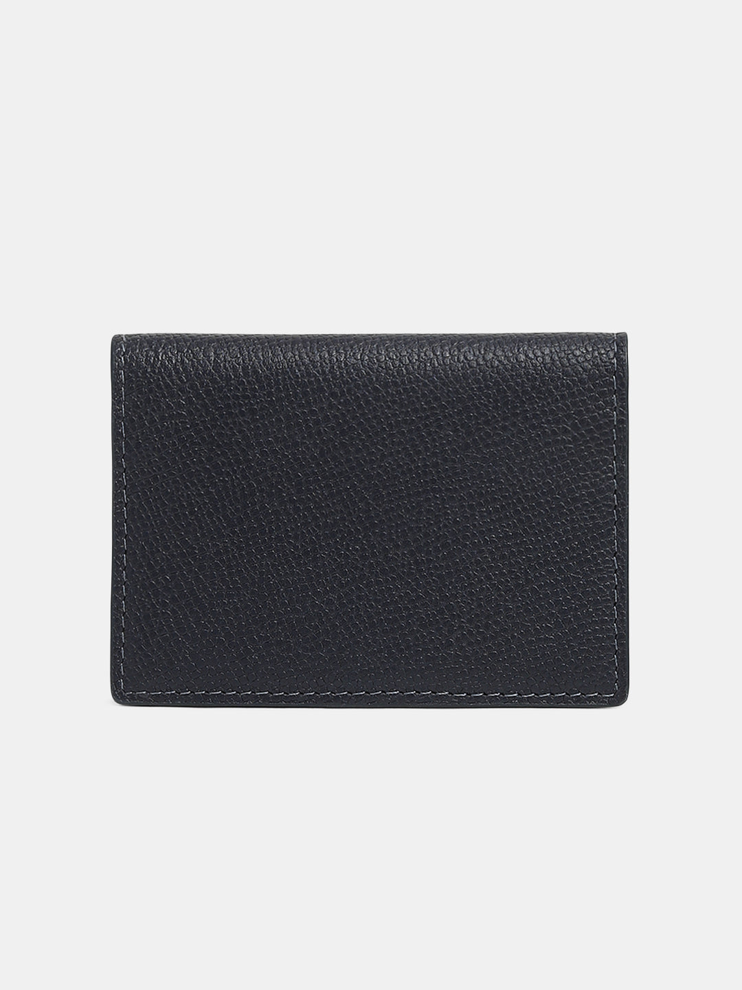 Blue Leather Card Holder