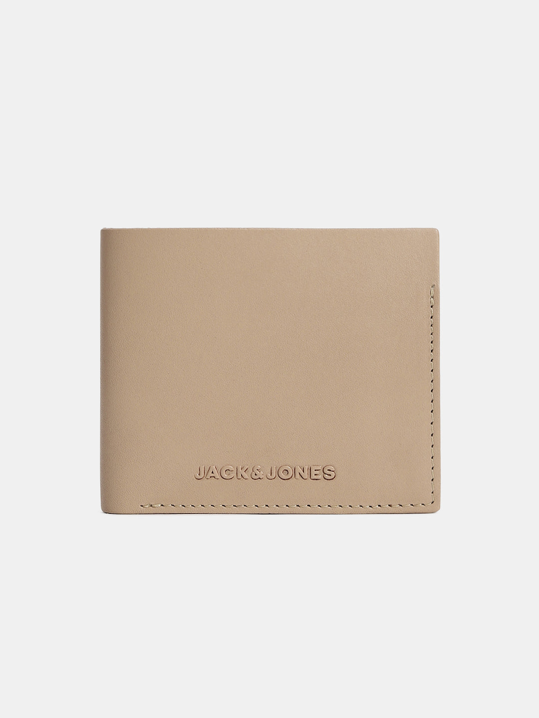 Premium Leather Wallet - Beige