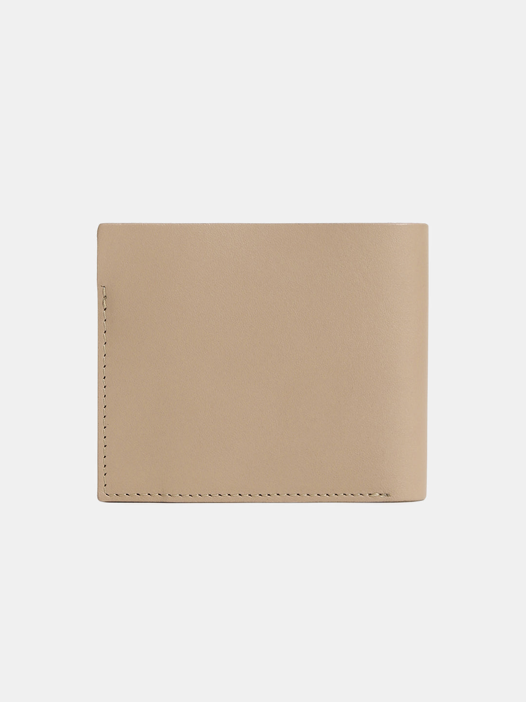 Premium Leather Wallet - Beige