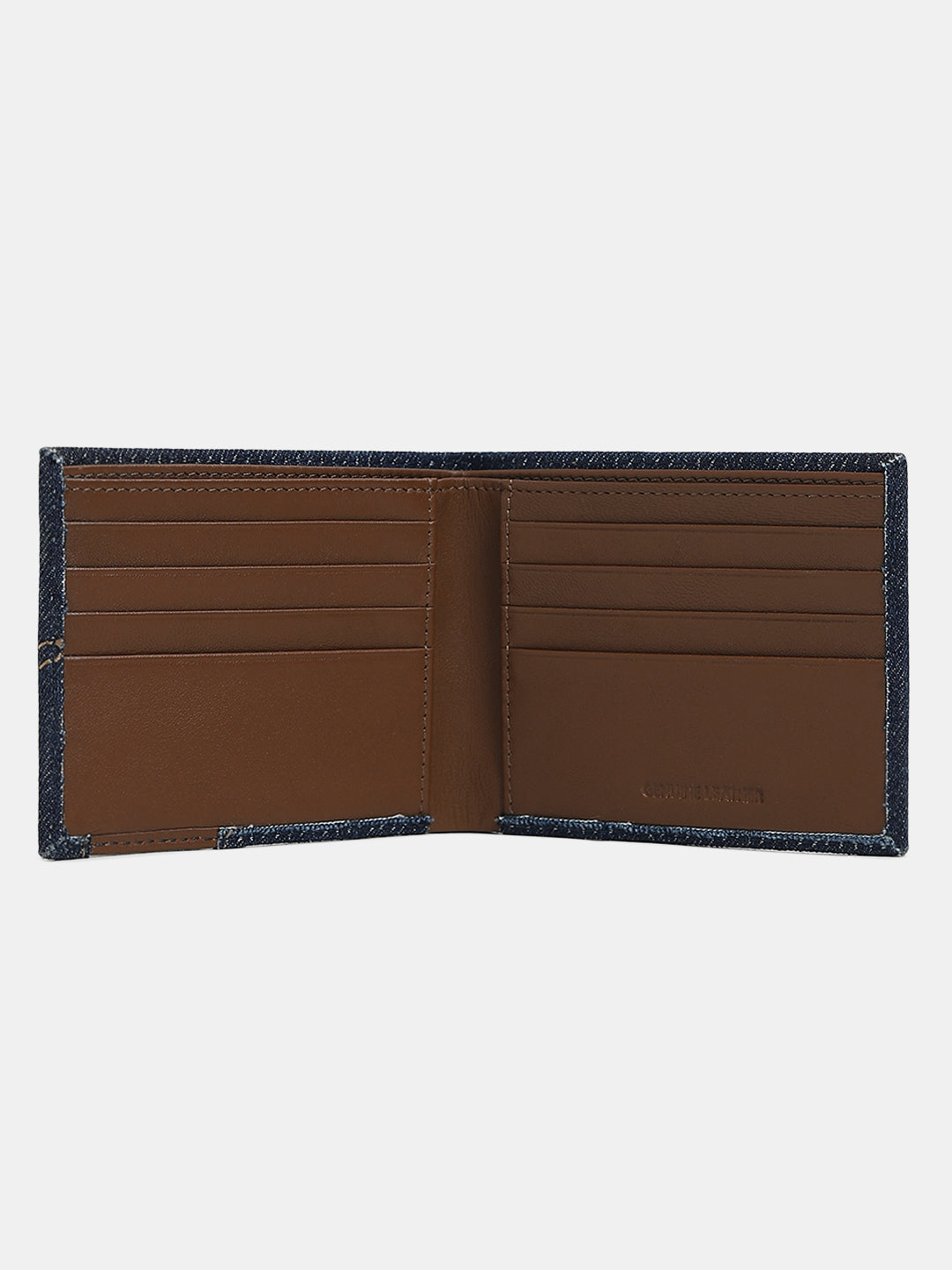 Dark Blue Denim Wallet