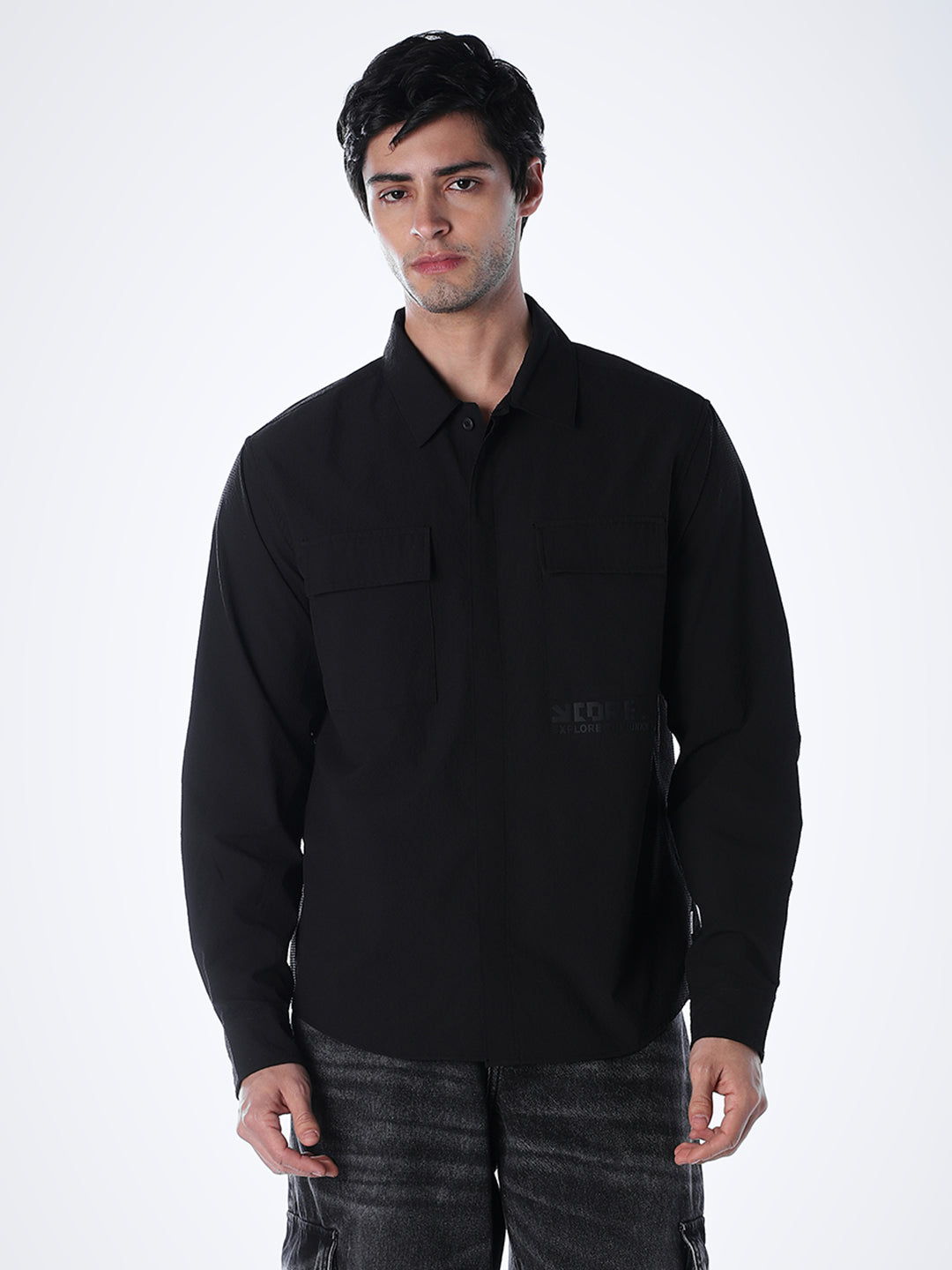Regular Fit Full Sleeves Shirt