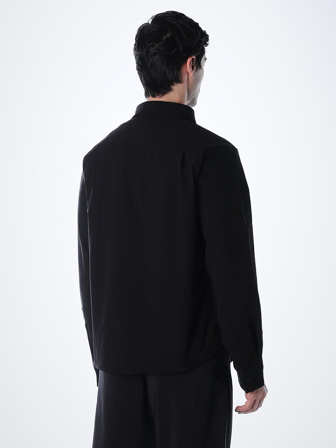 Regular Fit Black Shirt