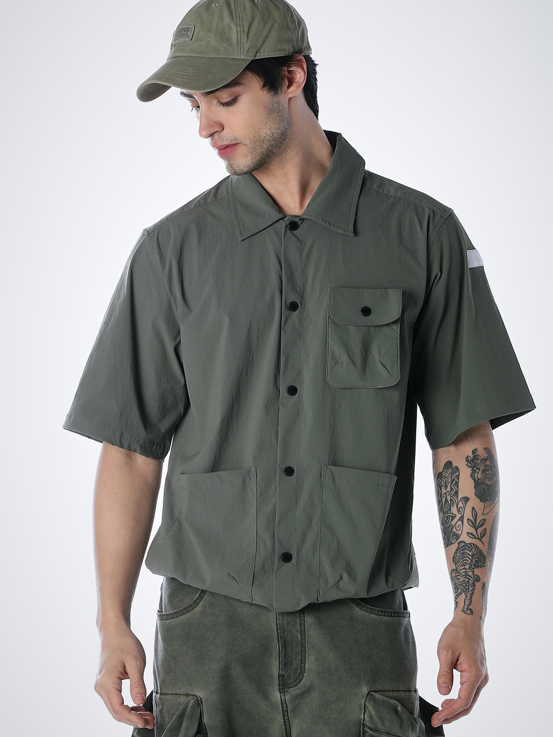 Oversized Grey Shirt