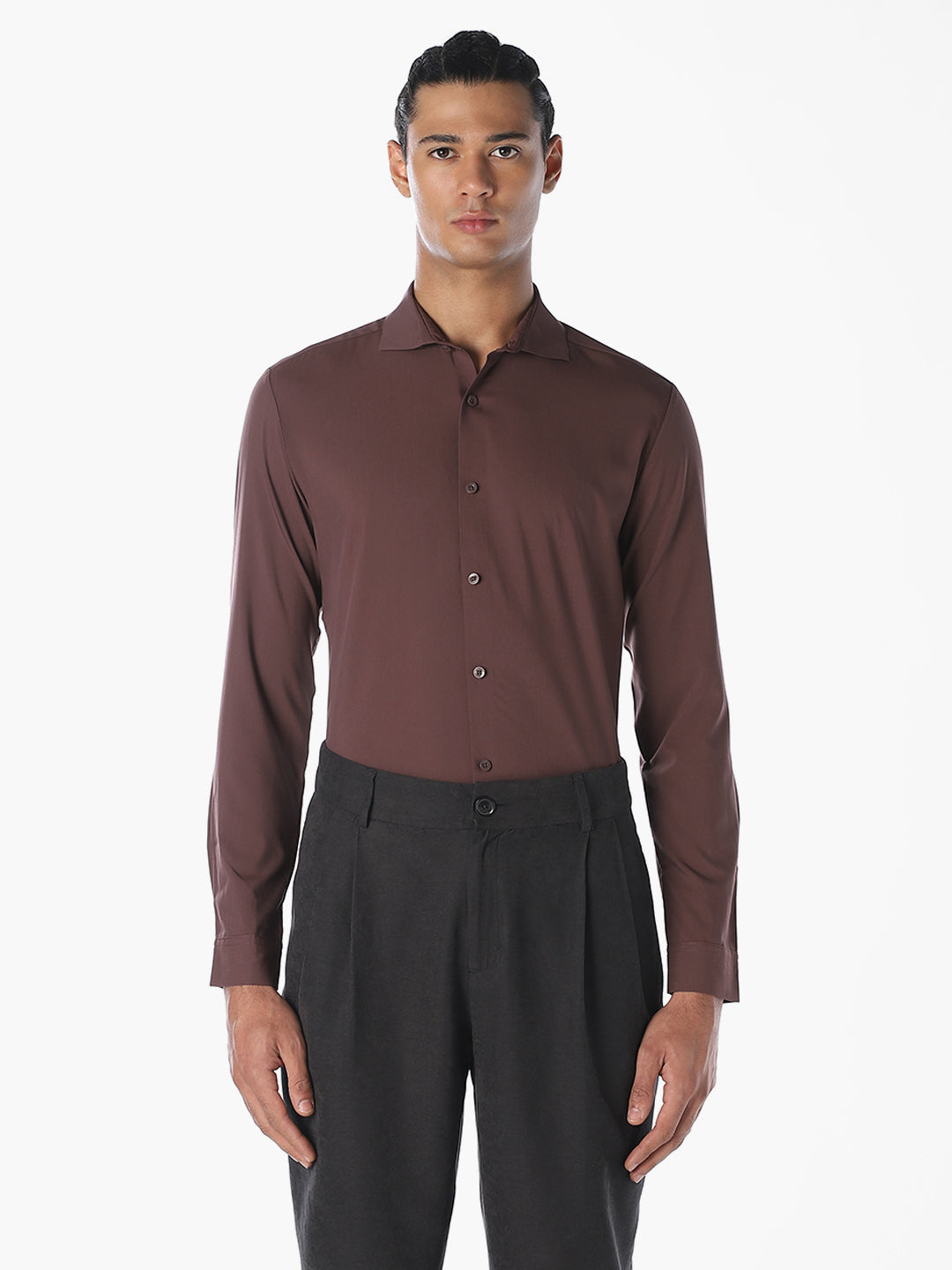 Slim Fit Full Sleeves Shirt