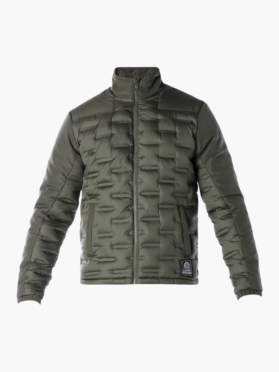 Quilted High Neck Winter Jacket
