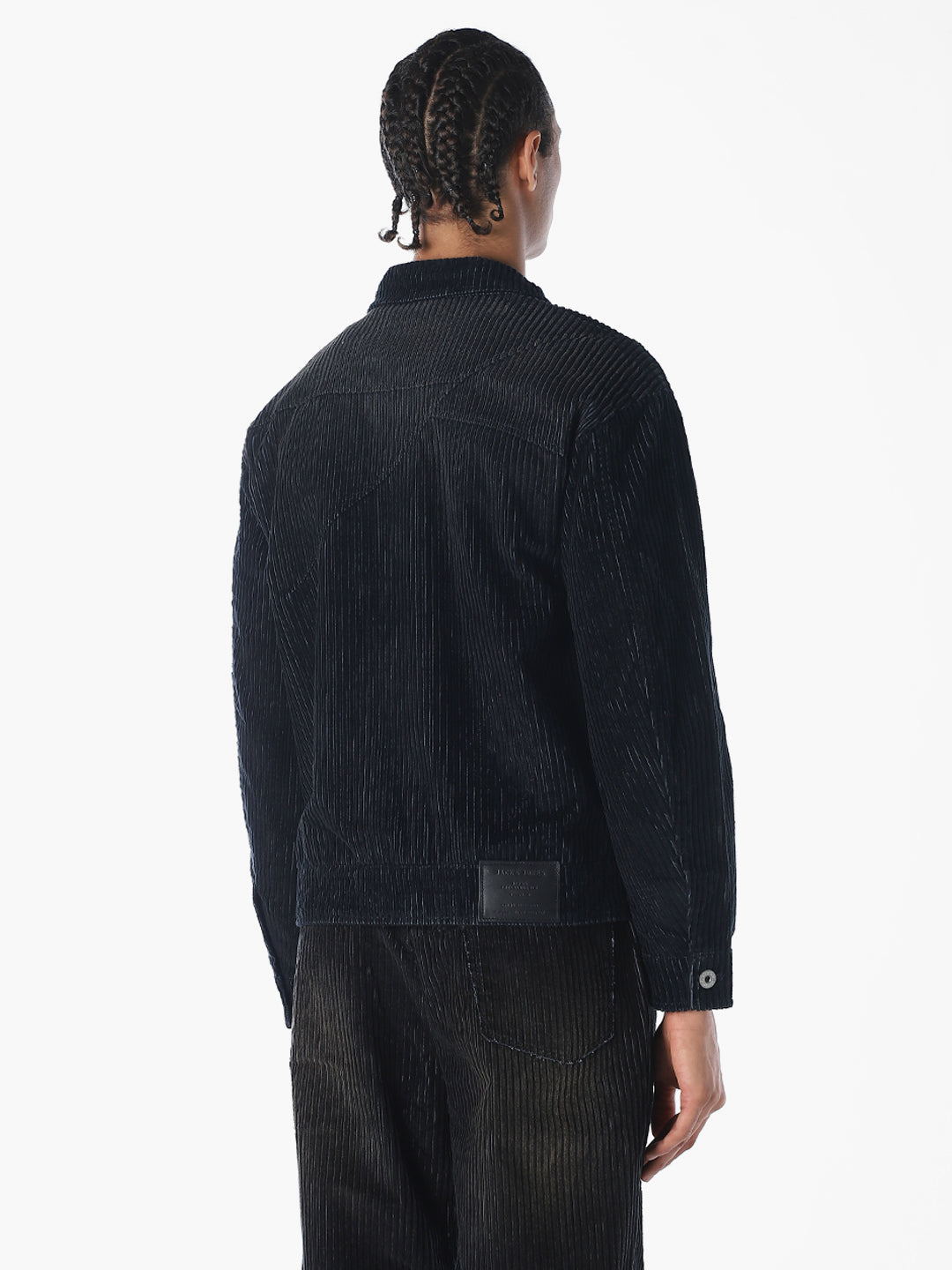 Dark Blue Corduroy Jacket