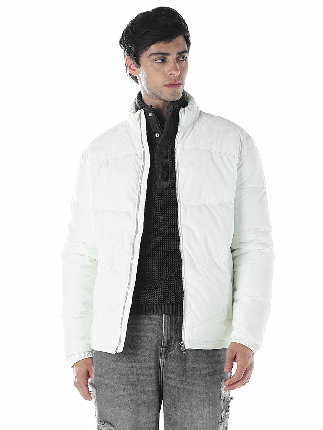 High Neck Puffer Jacket