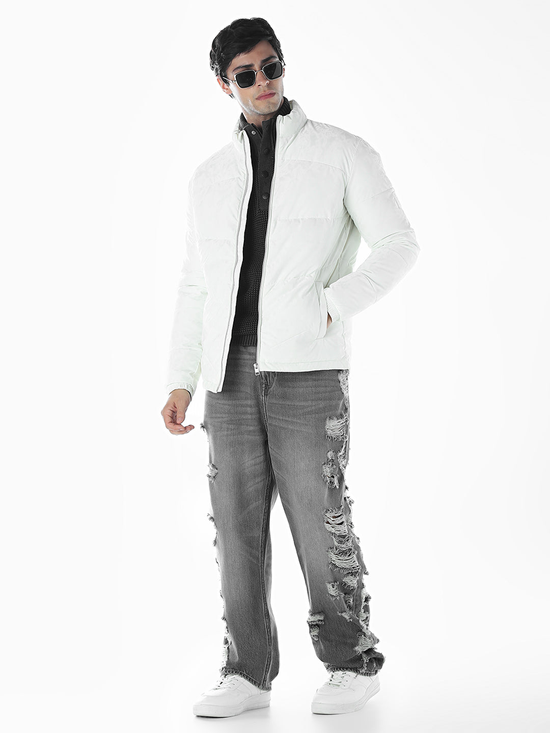 High Neck Puffer Jacket