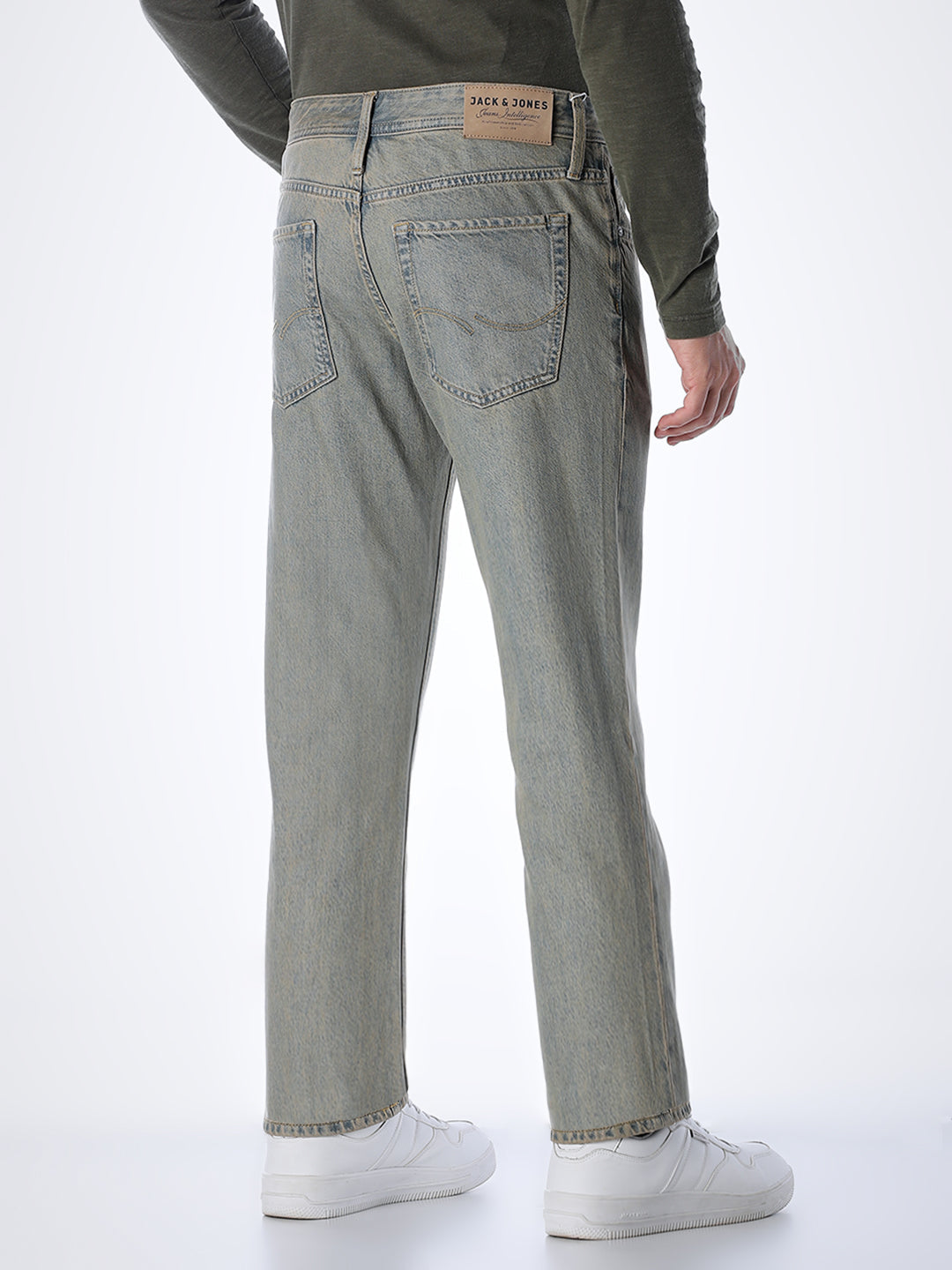 5 Pocket WASHED Clark Regular Fit Jeans