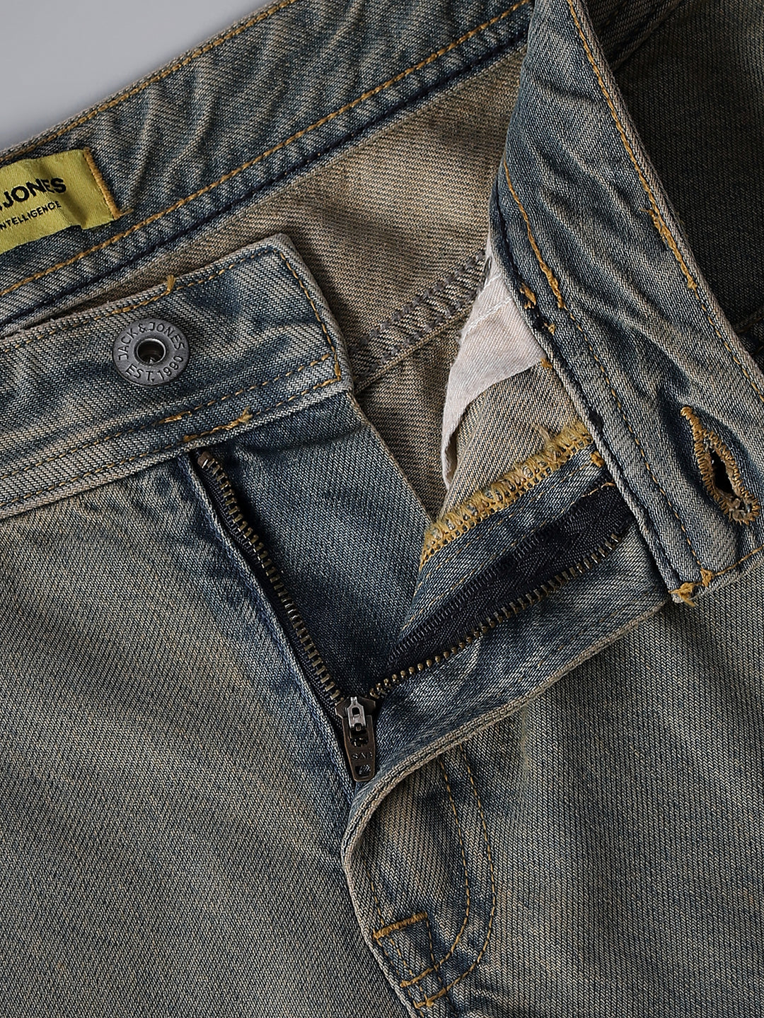 5 Pocket WASHED Clark Regular Fit Jeans