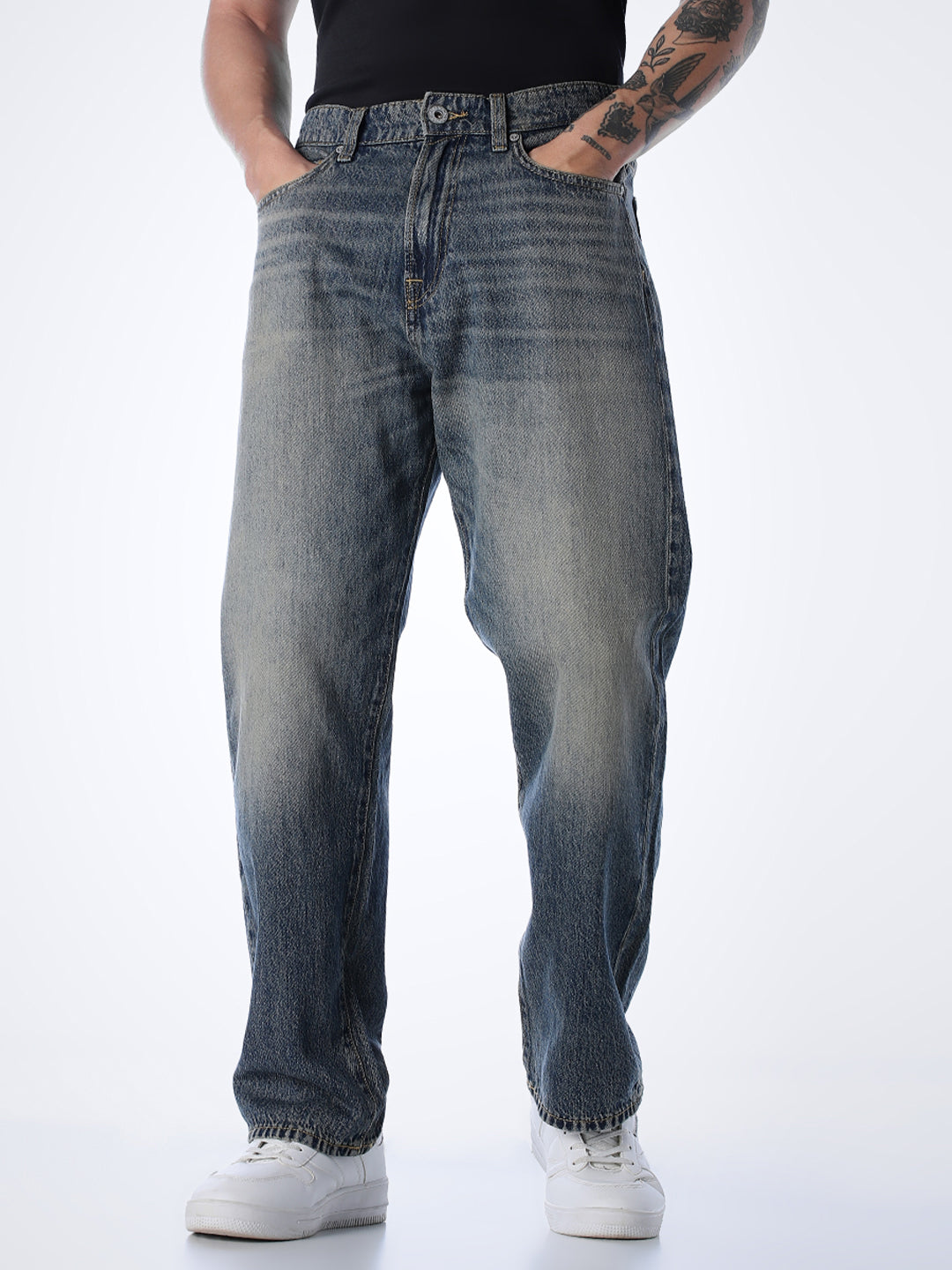 5 Pocket High Rise Dario Loose Fit Jeans