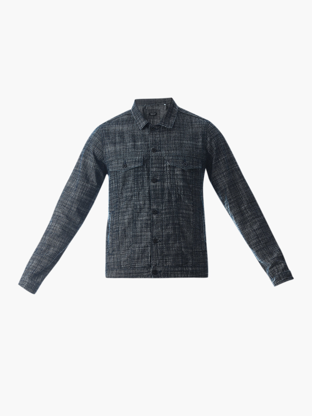 Dark Blue Cotton Jacket