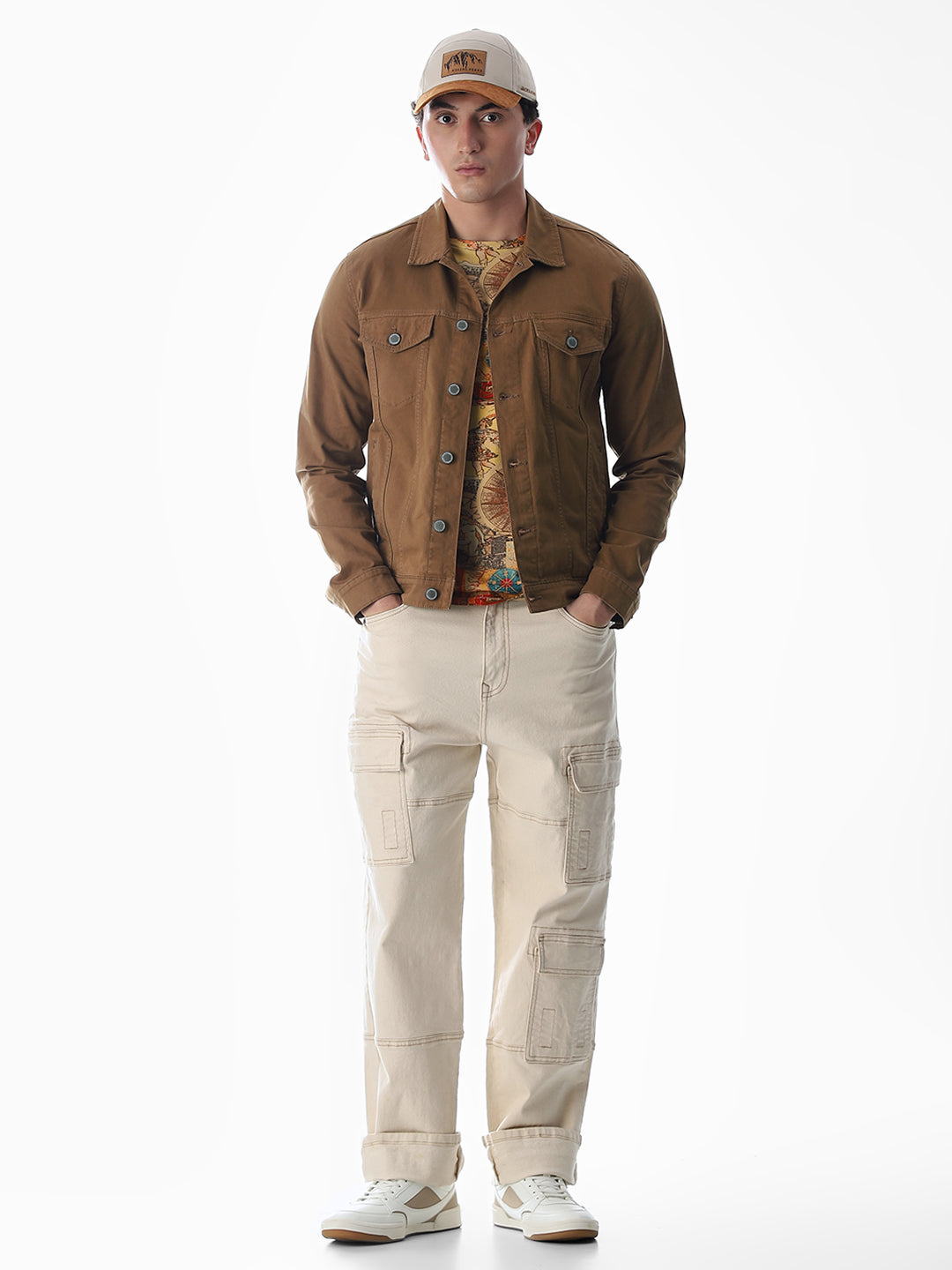 Dark Brown Cotton Jacket