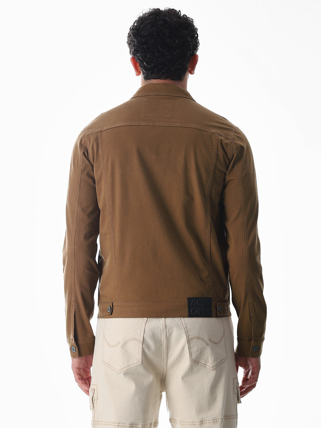 Dark Brown Cotton Jacket