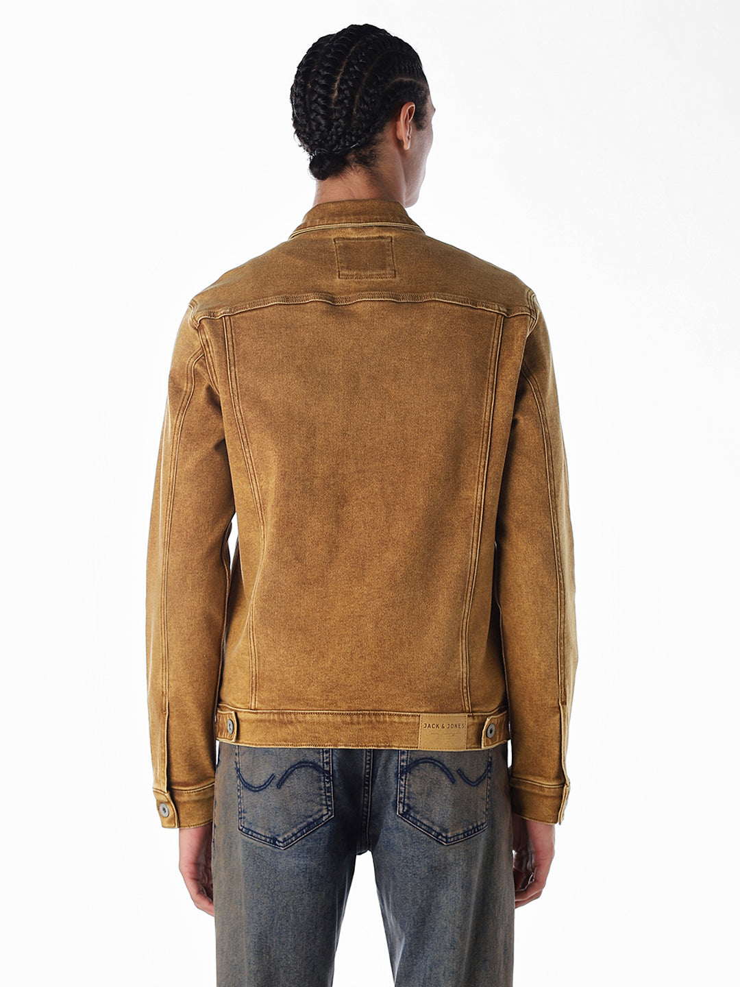 Golden Brown Denim Jacket