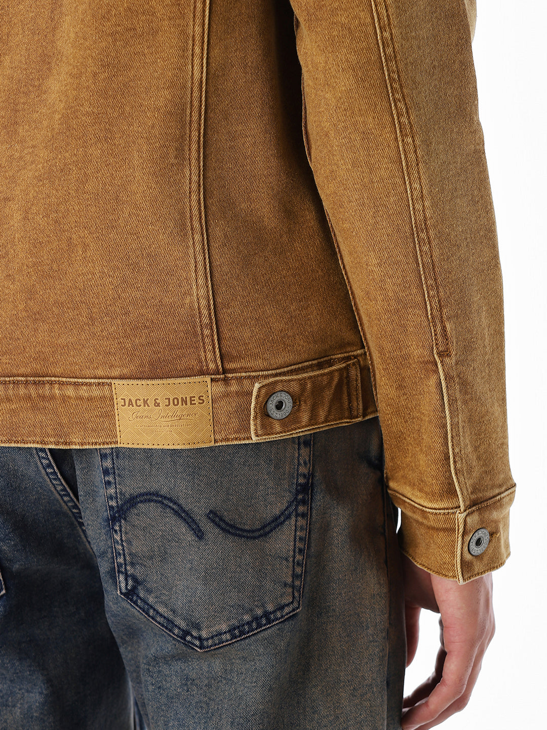 Golden Brown Denim Jacket