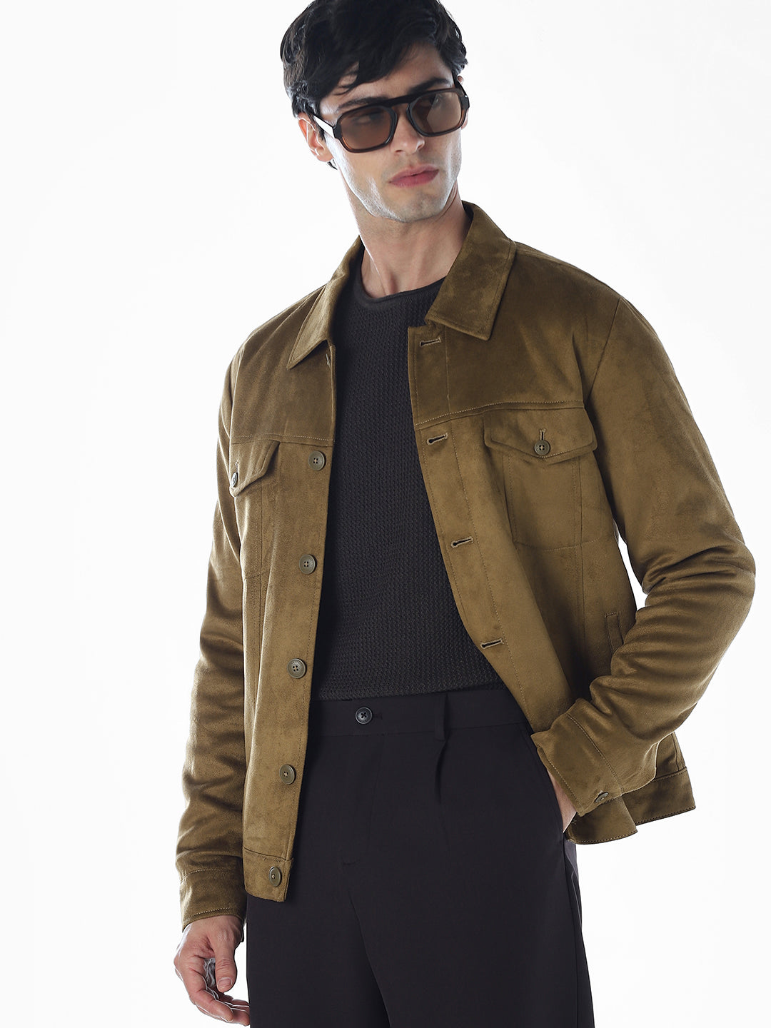 Brown Royce Casual Jacket