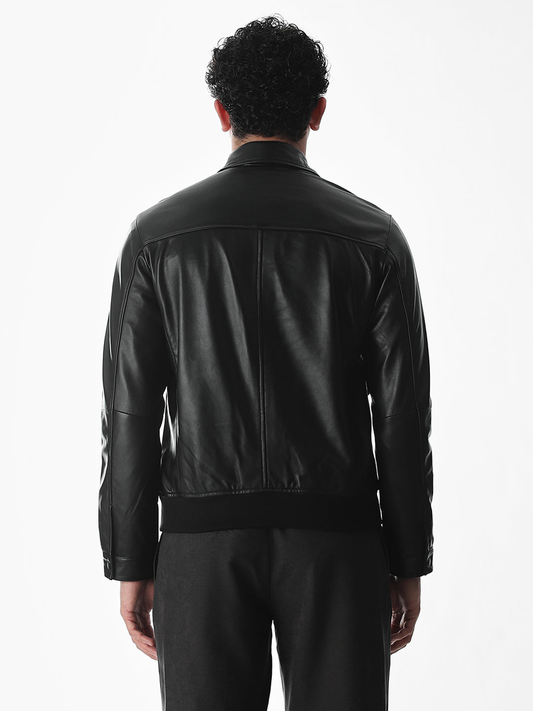 Black Norwich Leather Jacket