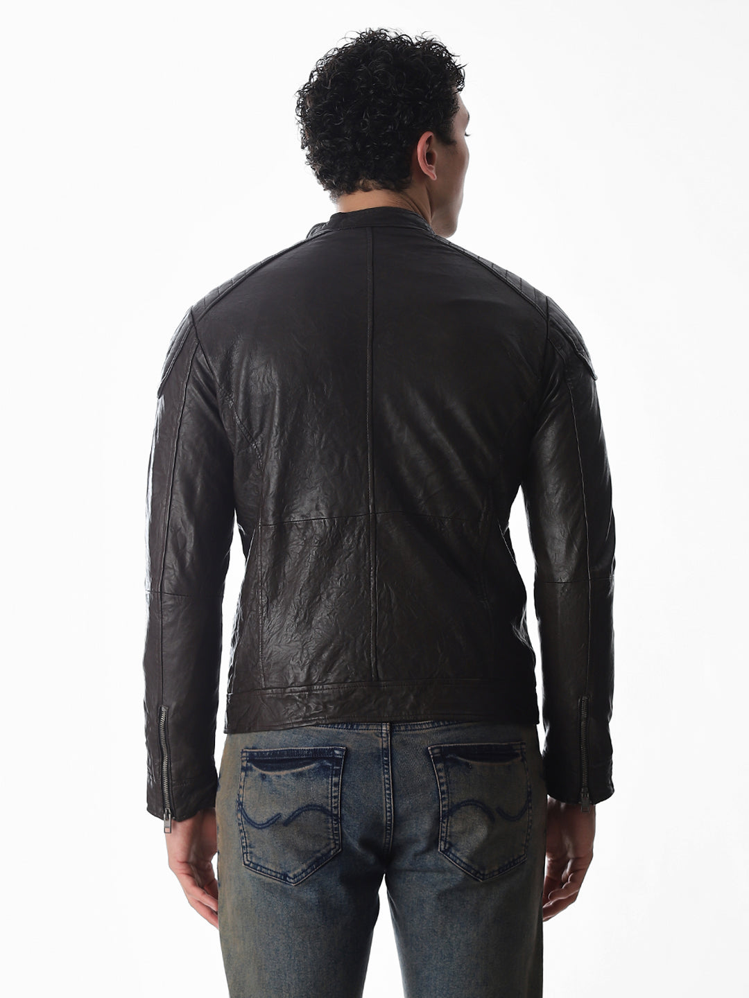 Dark Brown Premium Leather Jacket