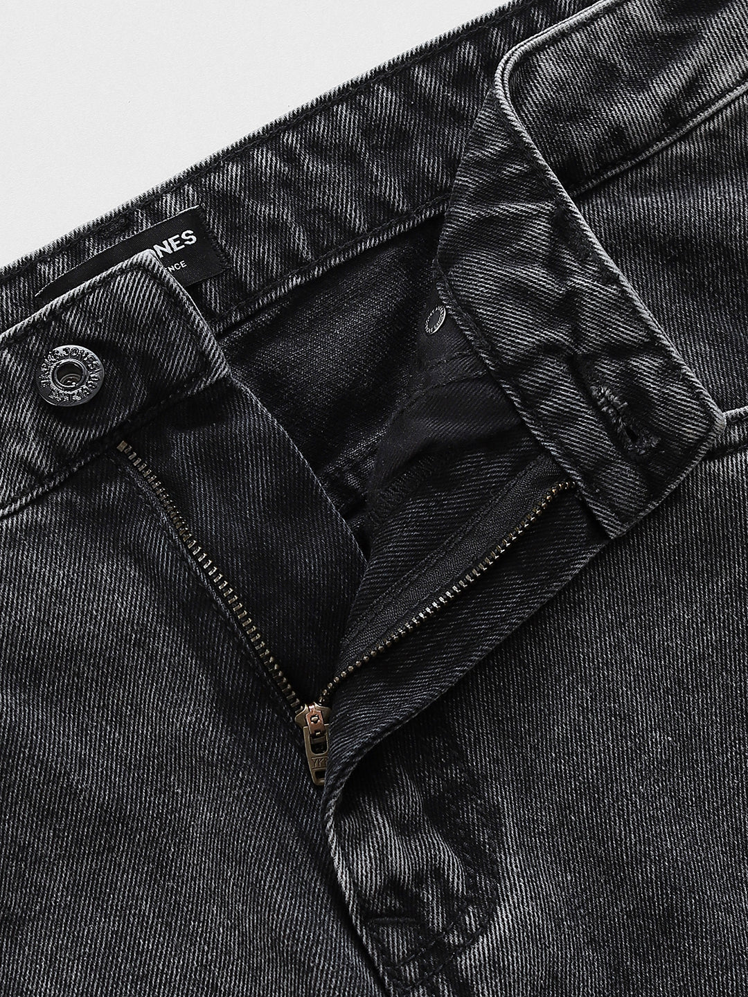 Black High Rise Dario Loose Fit Jeans