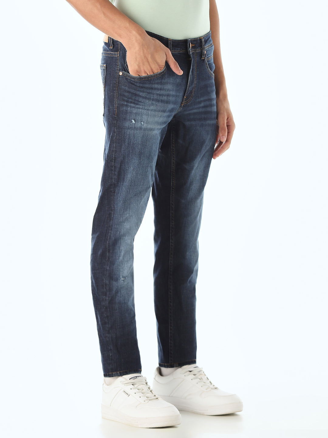 Dark Blue Glenn Slim Fit Jeans