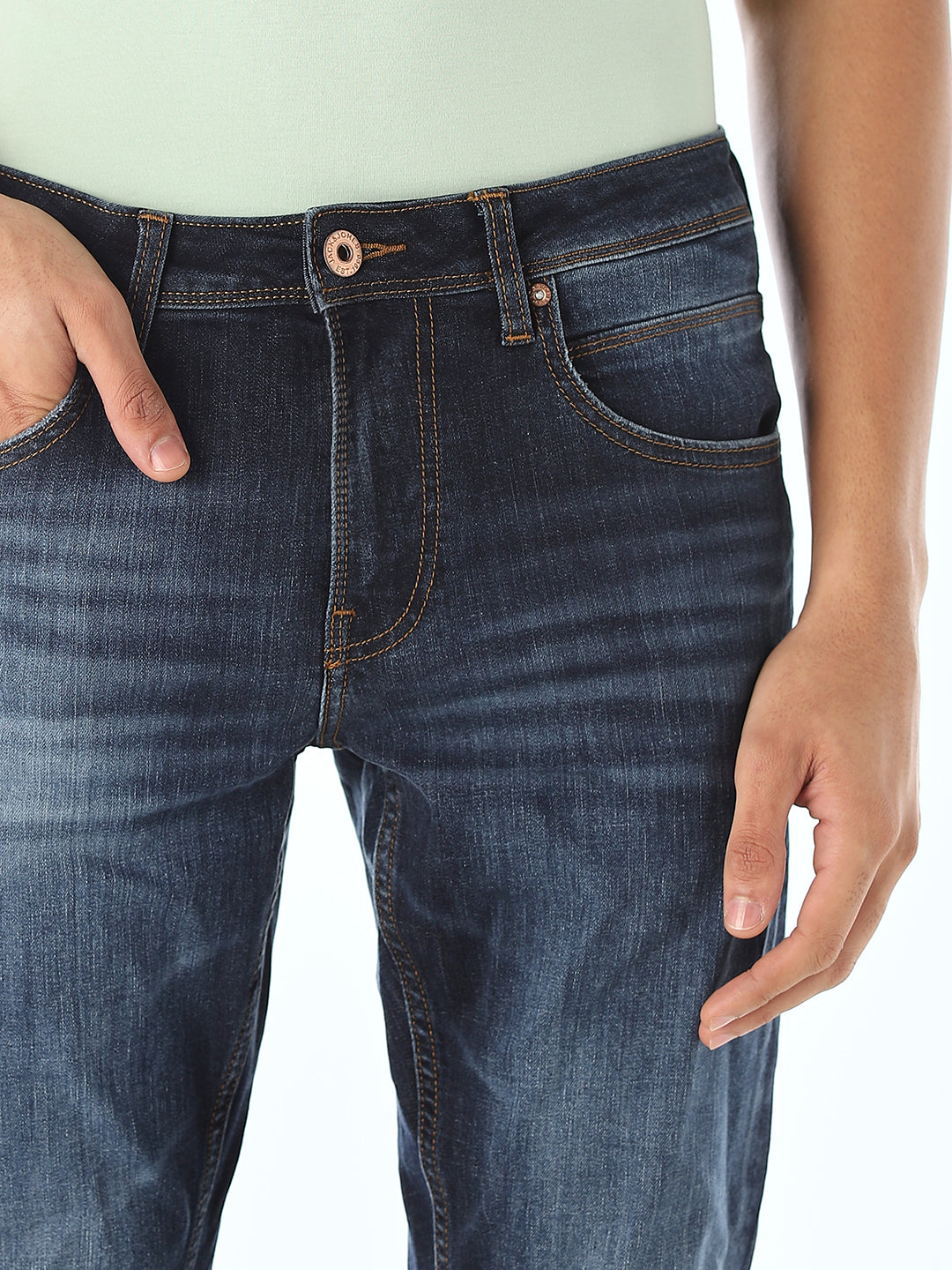 Dark Blue Glenn Slim Fit Jeans