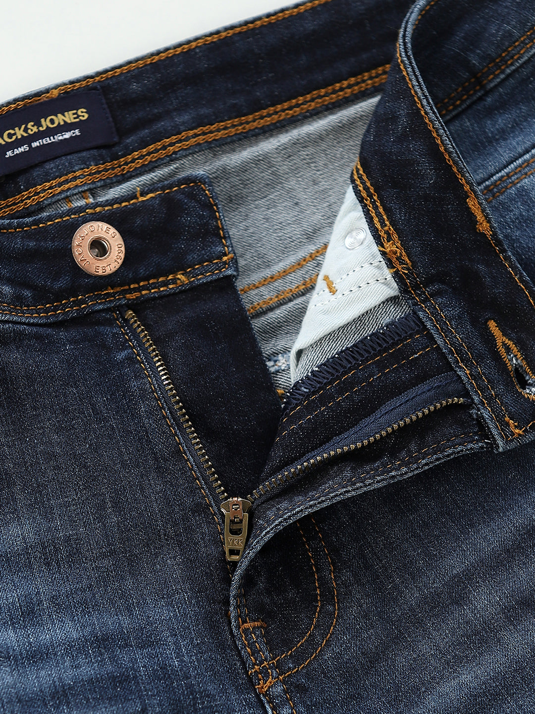 Dark Blue Glenn Slim Fit Jeans