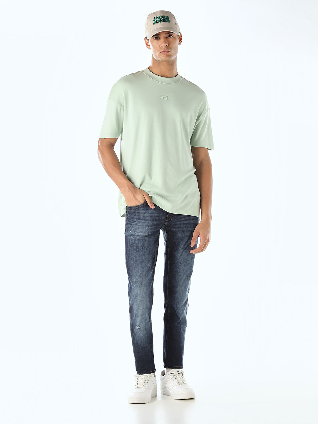 Dark Blue Glenn Slim Fit Jeans