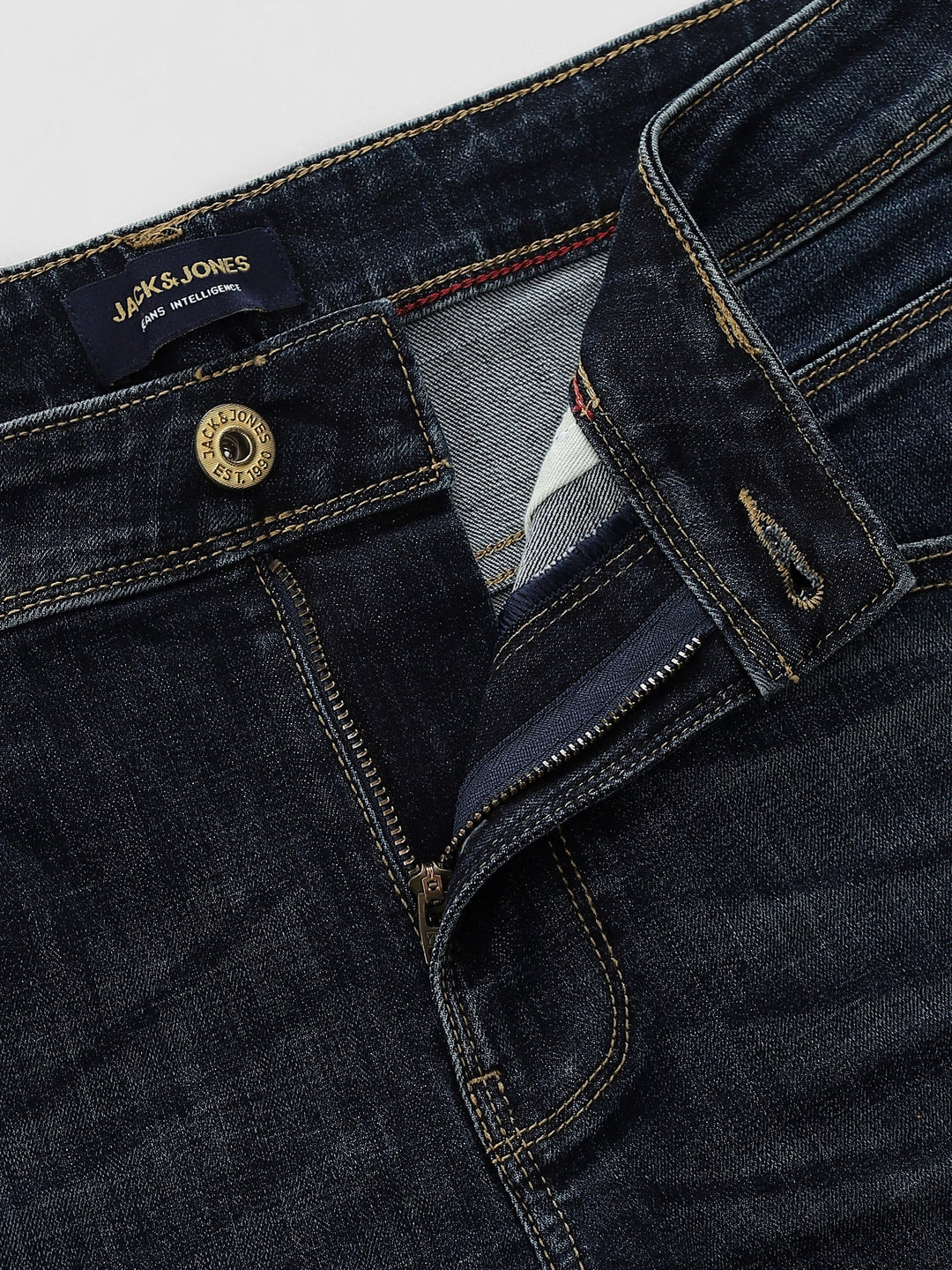 Mildly Distressed Glenn Slim Fit Jeans