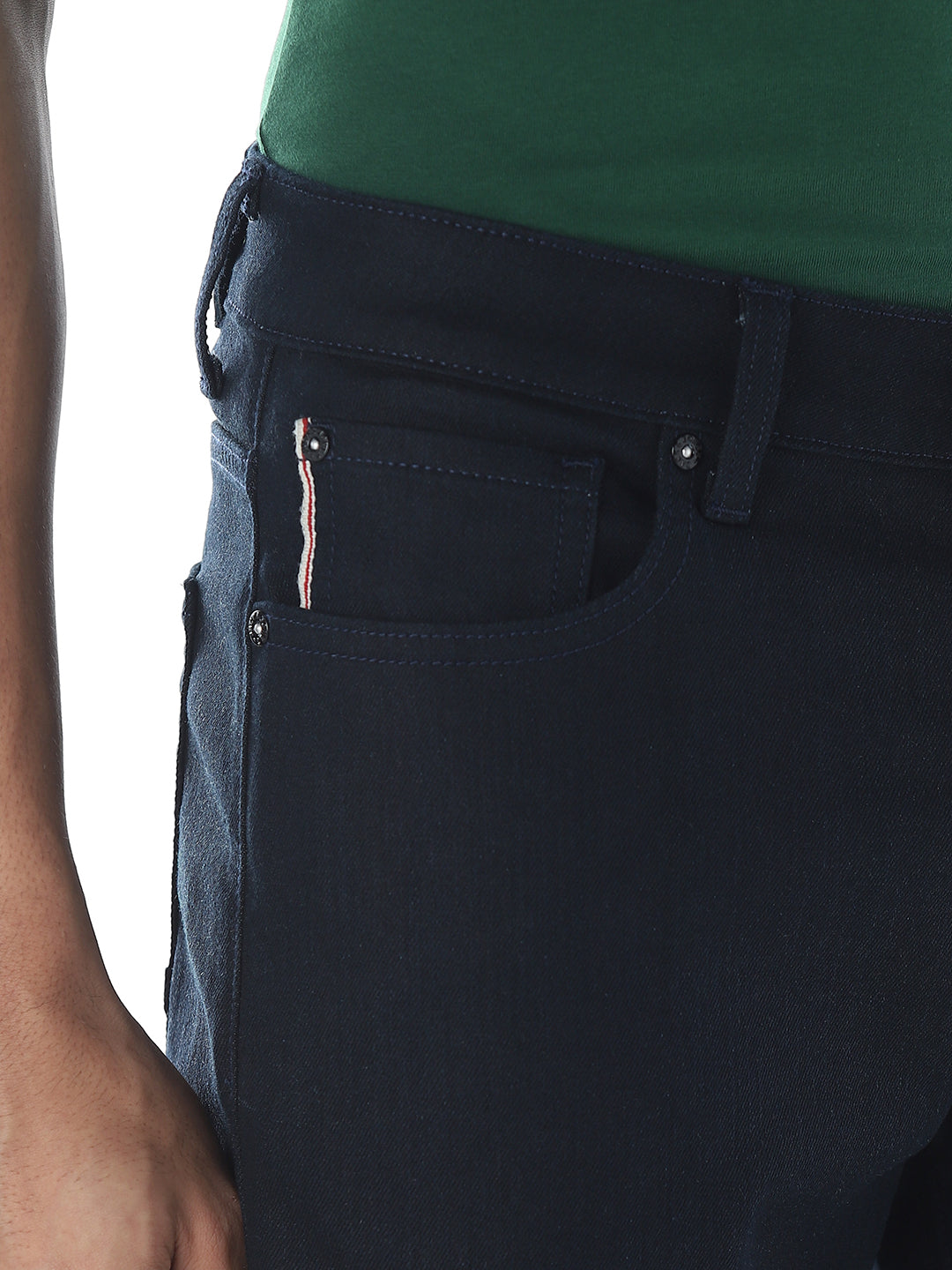 Dark Blue Selvedge Regular Fit Jeans