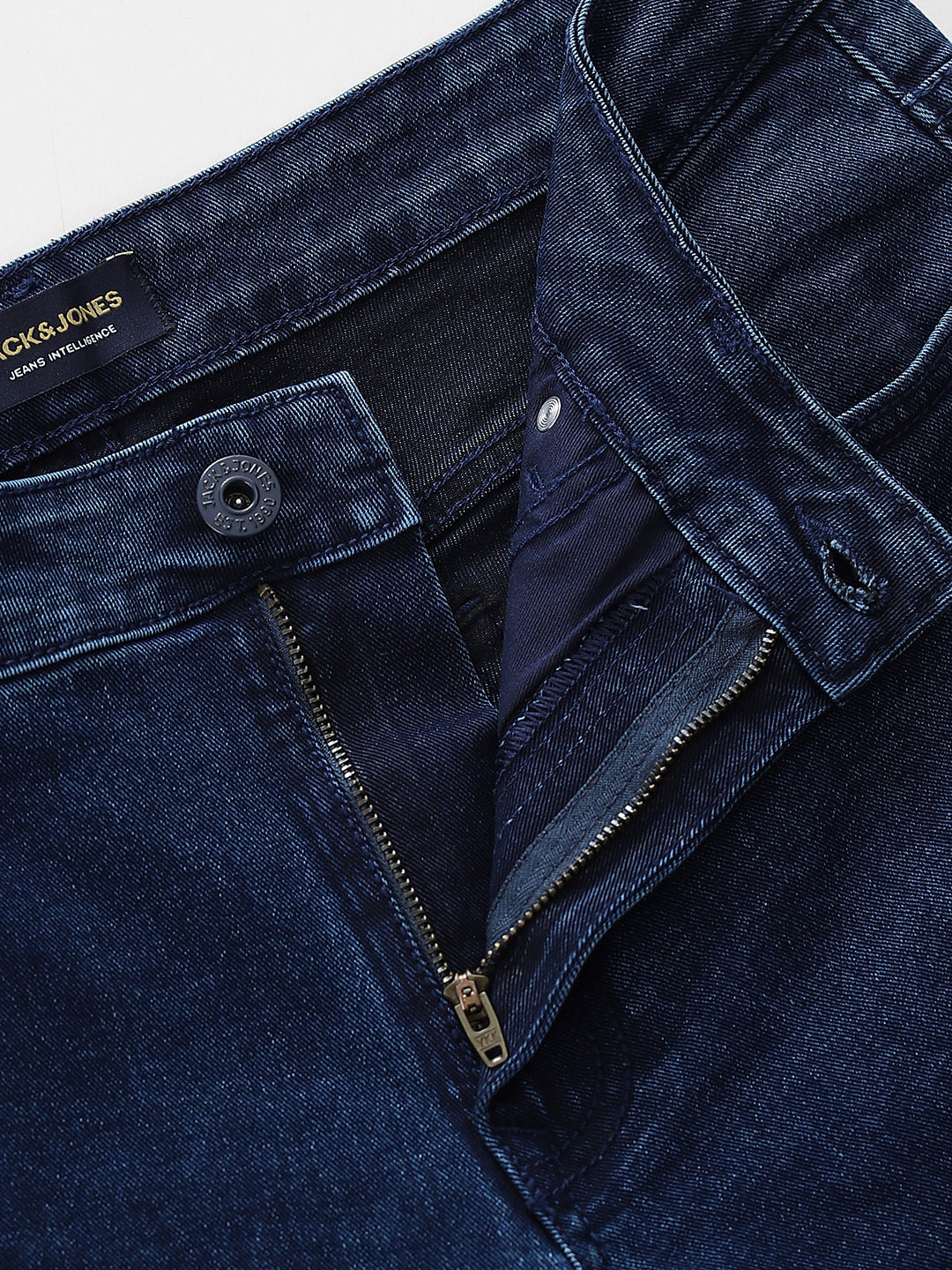 Dark Blue Low Rise Glenn Slim Fit Jeans