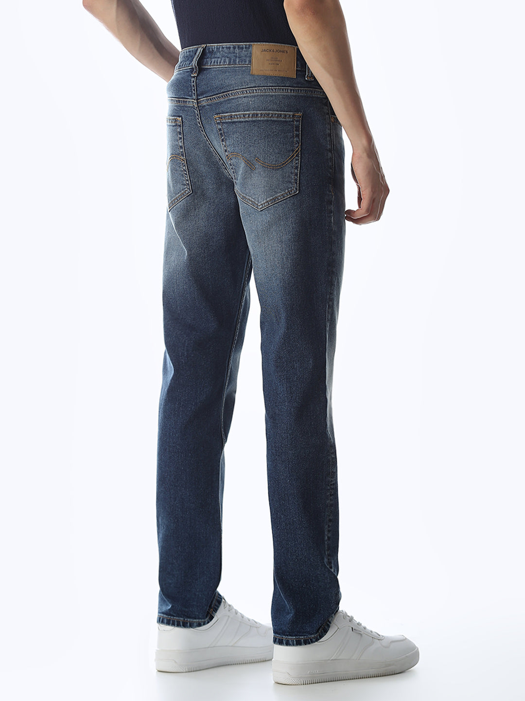 Blue Low Rise Ben Skinny Fit Jeans