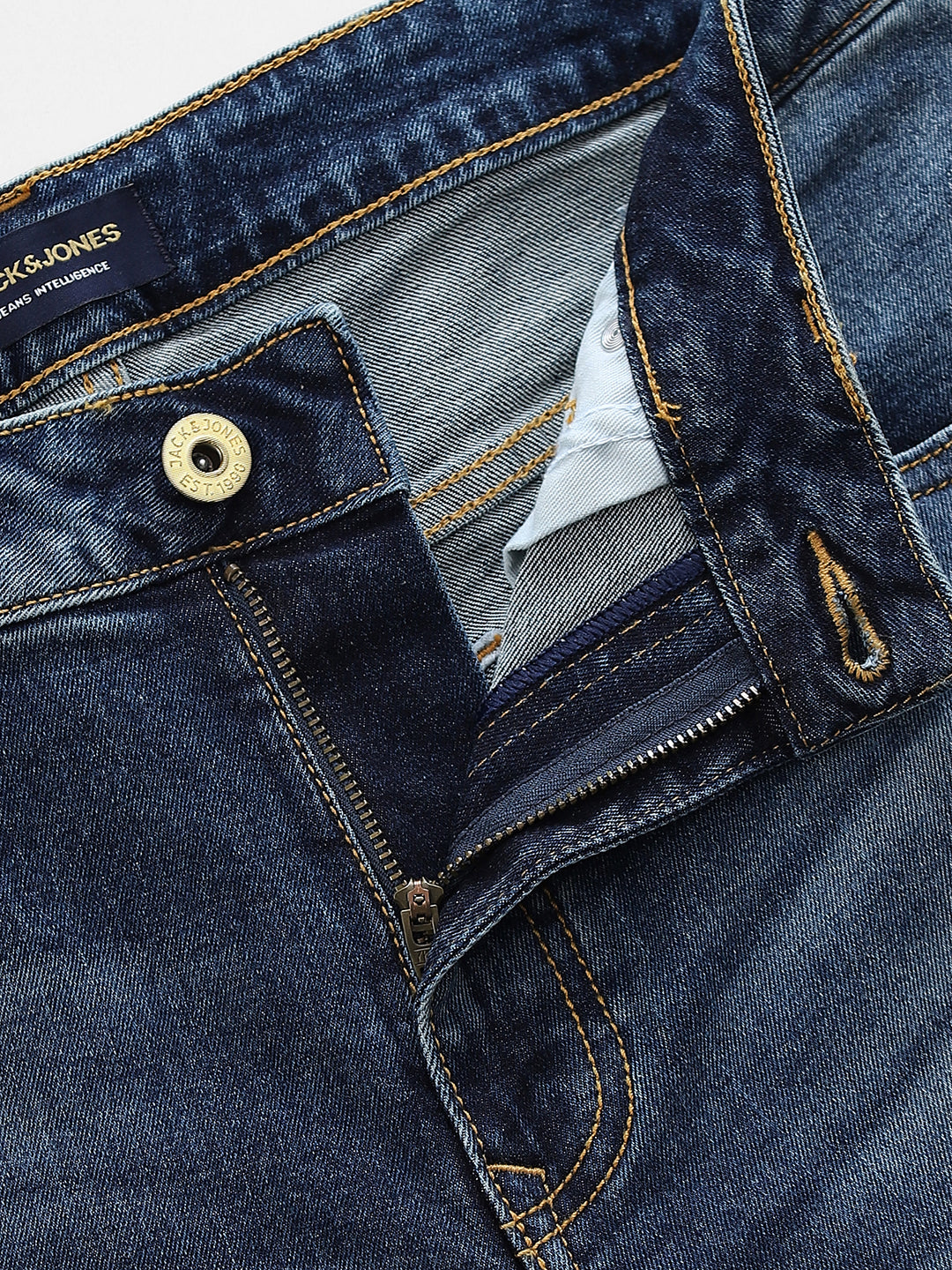 Blue Low Rise Ben Skinny Fit Jeans