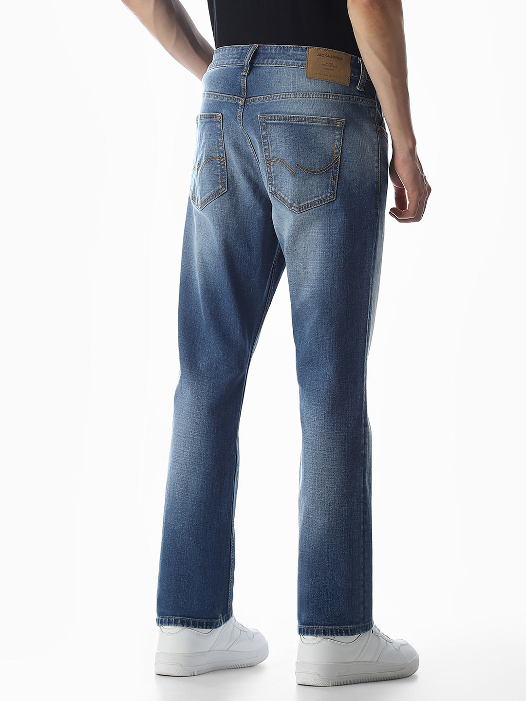 Blue Washed Clark Regular Fit Jeans