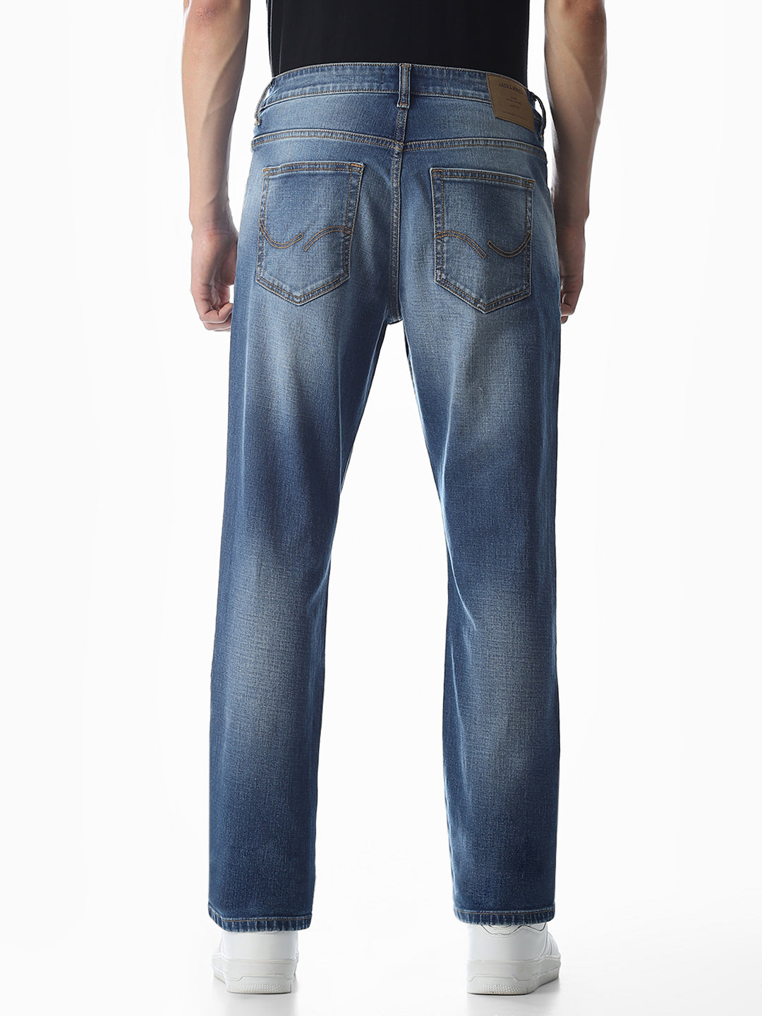 Blue Washed Clark Regular Fit Jeans