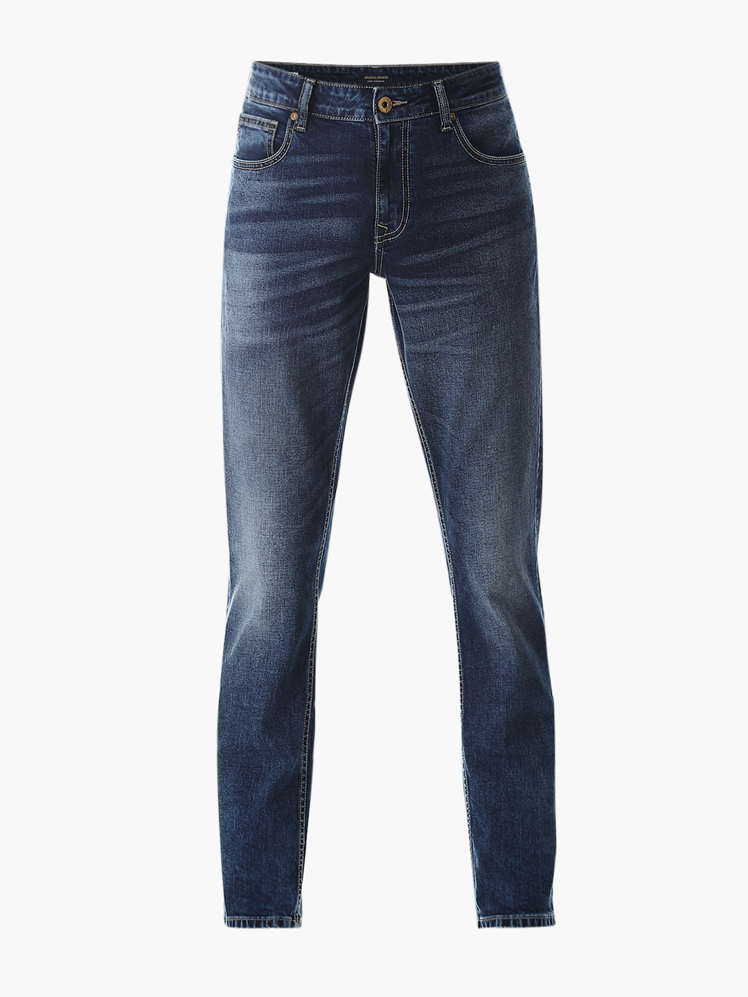 5 Pocket Slim Fit Washed Jeans